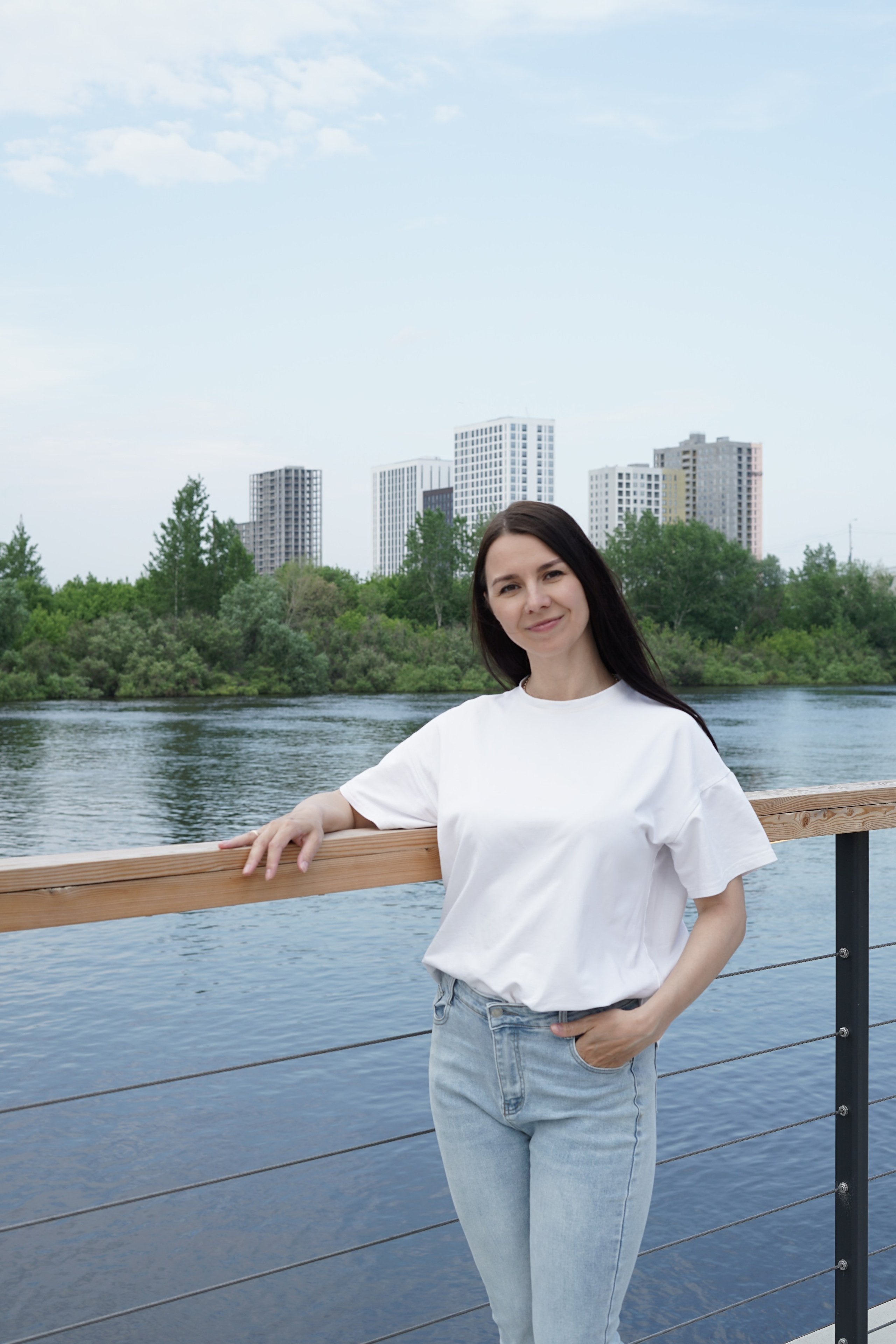 Семейная фотосессия в ЖК Речной Порт. Семейный и детский фотограф из Тюмени Хвостова Лариса Витальевна