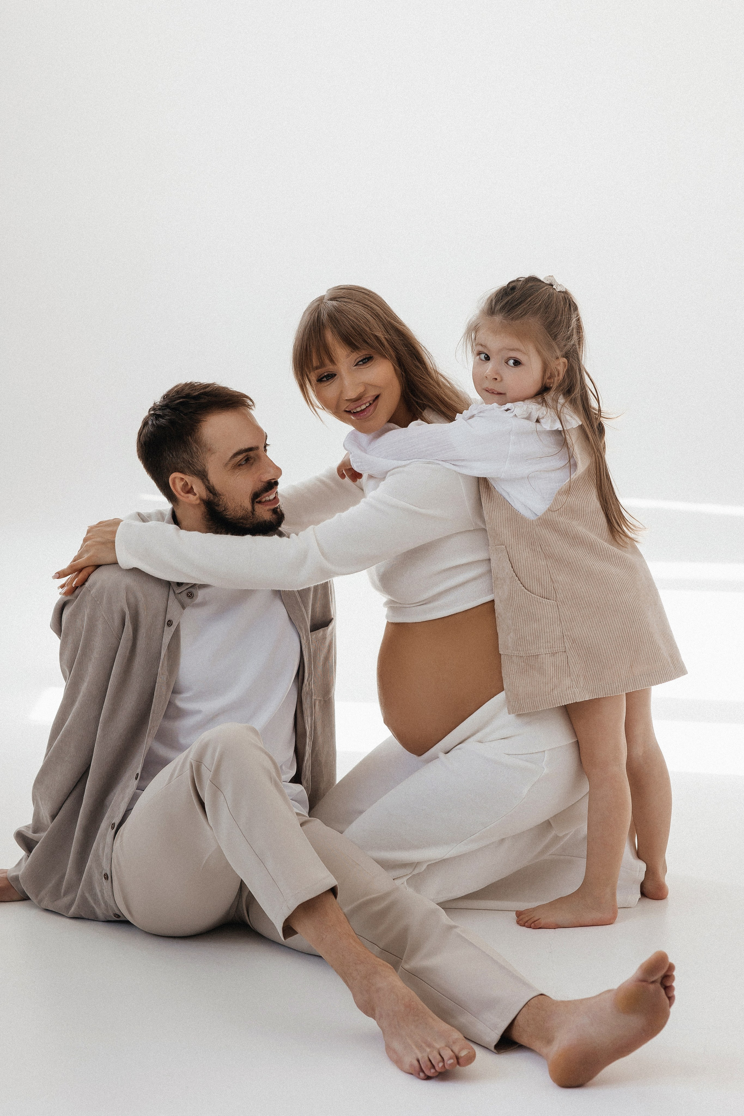 Анастасия с семьей