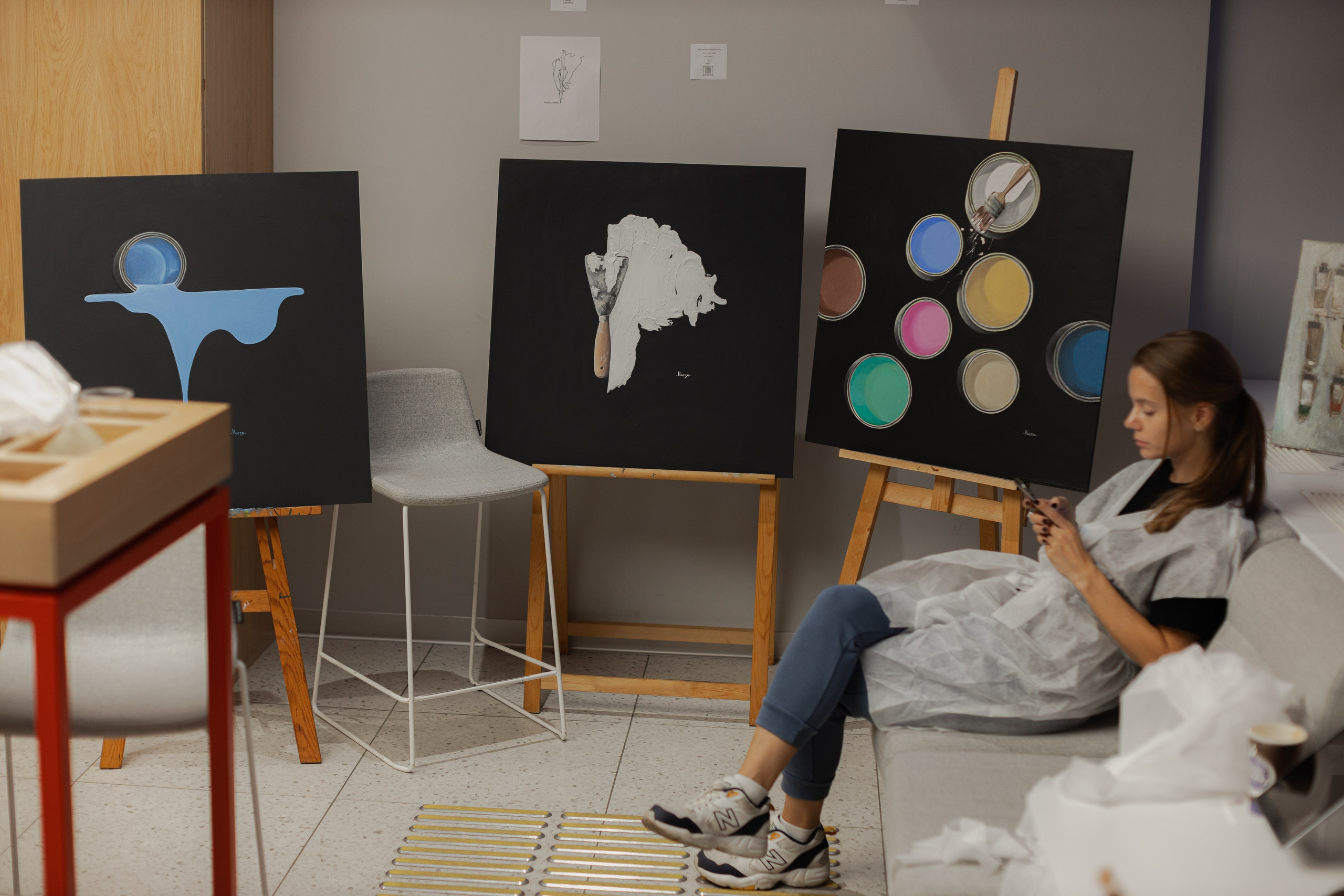 Мк в Альфа Банке. Анастасия Ракчеева Художник