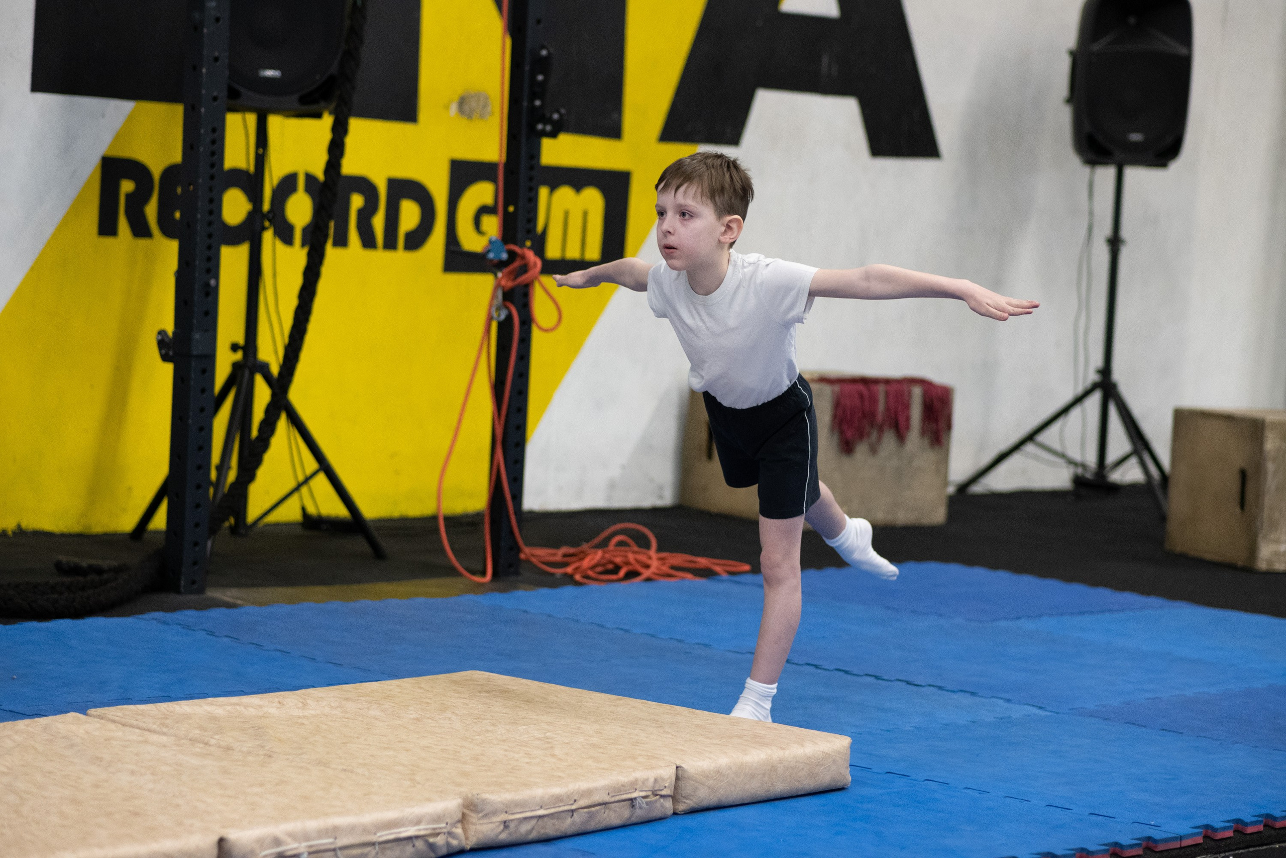 Внутриклубные соревнования по воздушной гимнастике 02.04.23