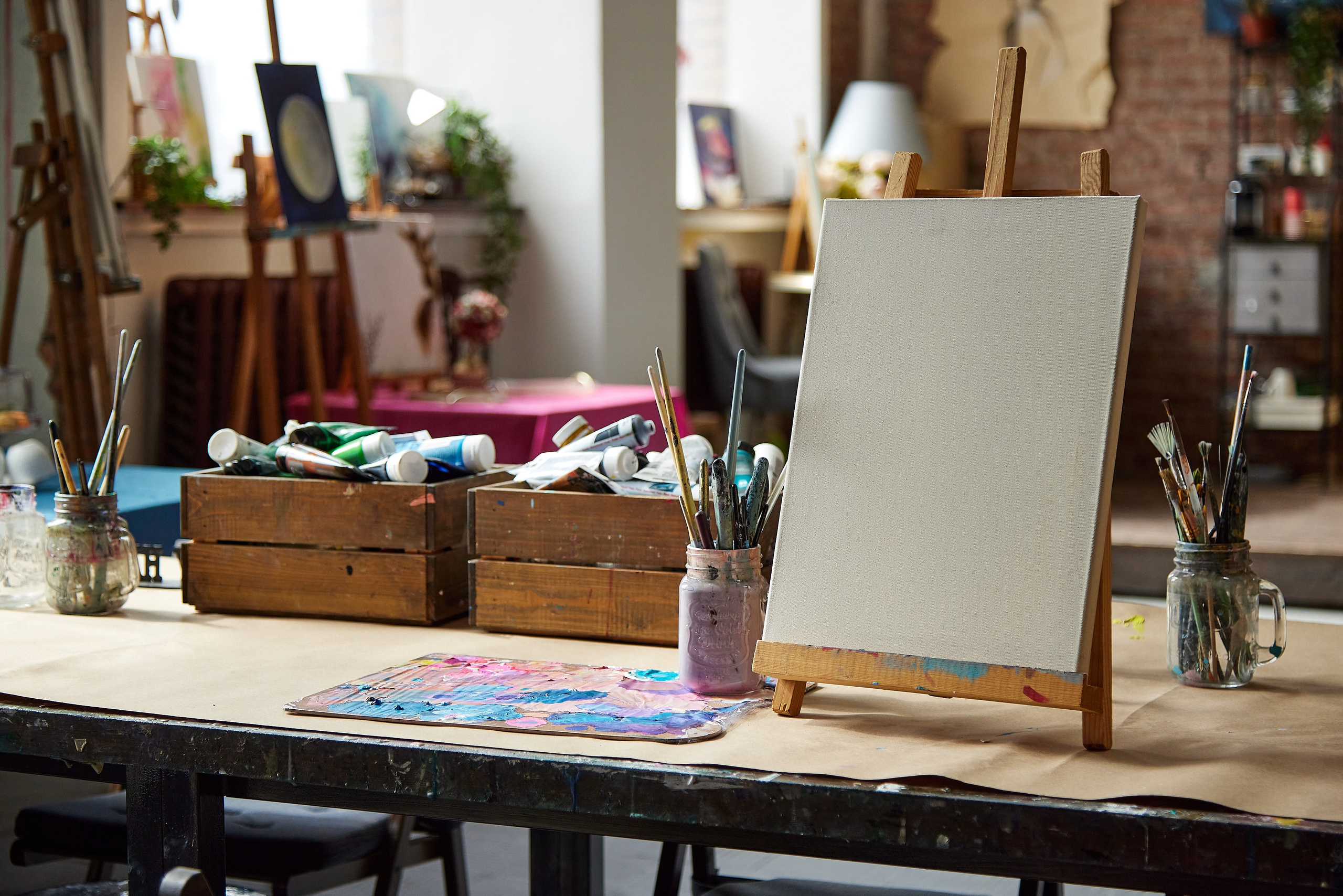 Творческая студия для взрослых Loft room. Фотограф Анастасия Леонтьева Санкт-Петербург