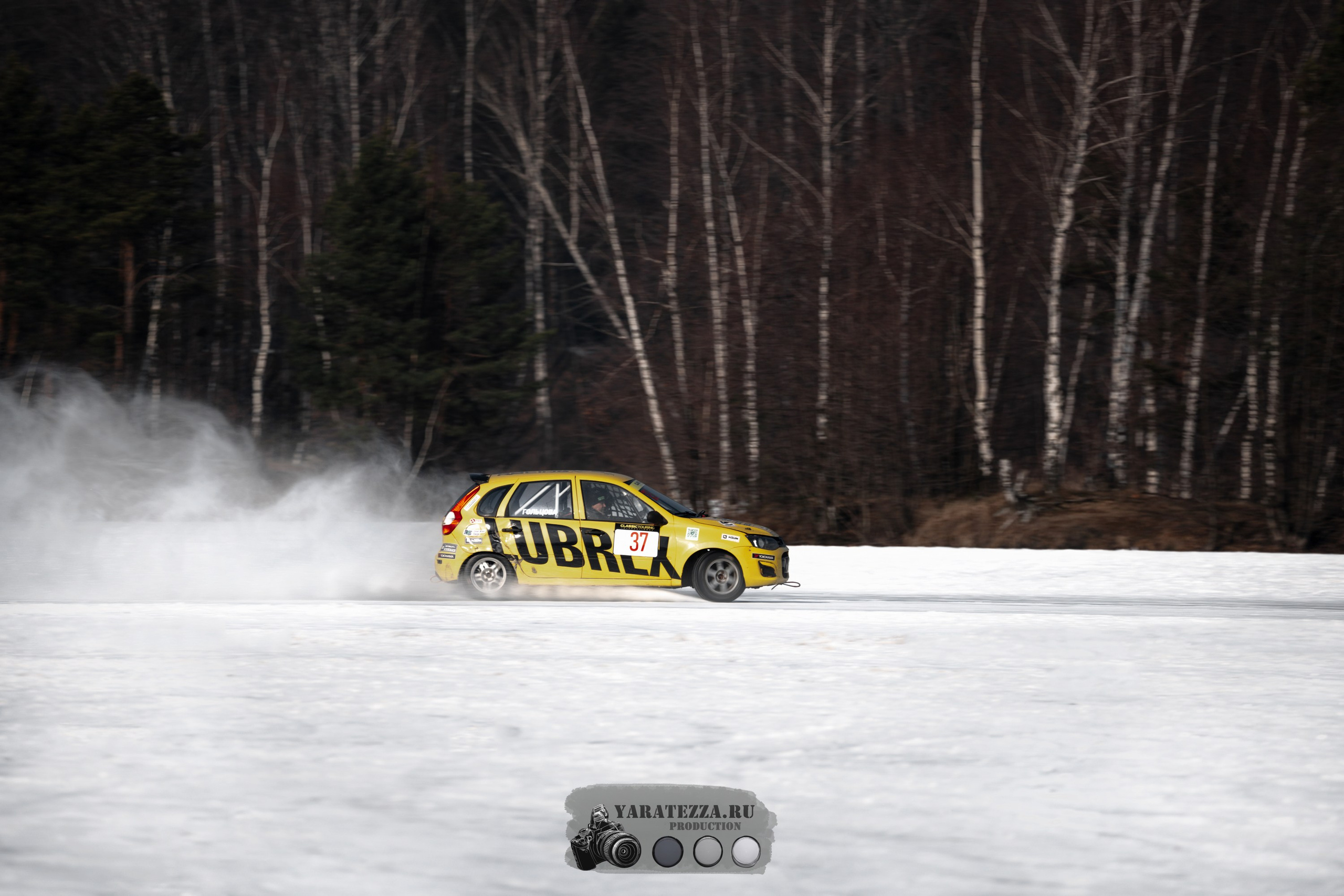 Тренировочный день на ледовой трассе. Yaratezza production