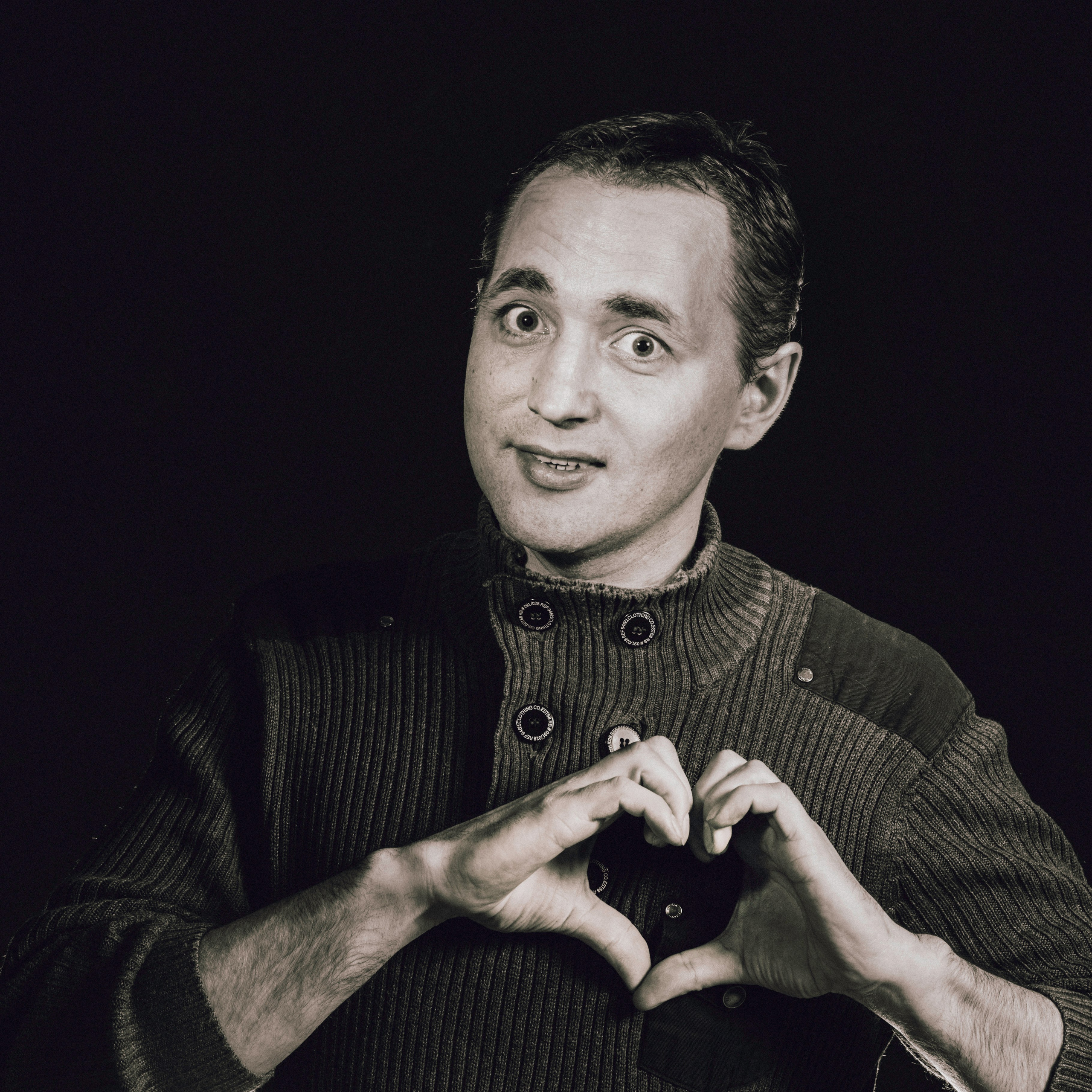 Сергей Синодов. Актёр, мим. Портфолио. Фотограф Андрей Зикеев, фотостудия AzArt Studio в Москве