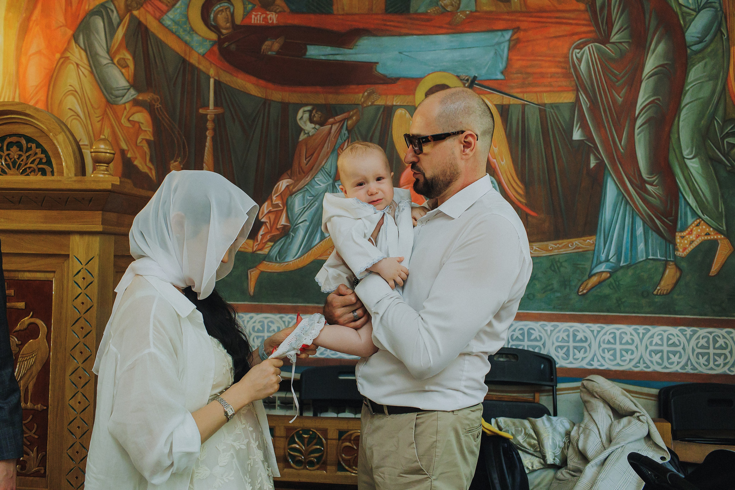 Таинство крещения в Люберцах и Москве. Фотограф в Москве и Люберцах Анна Ушакова