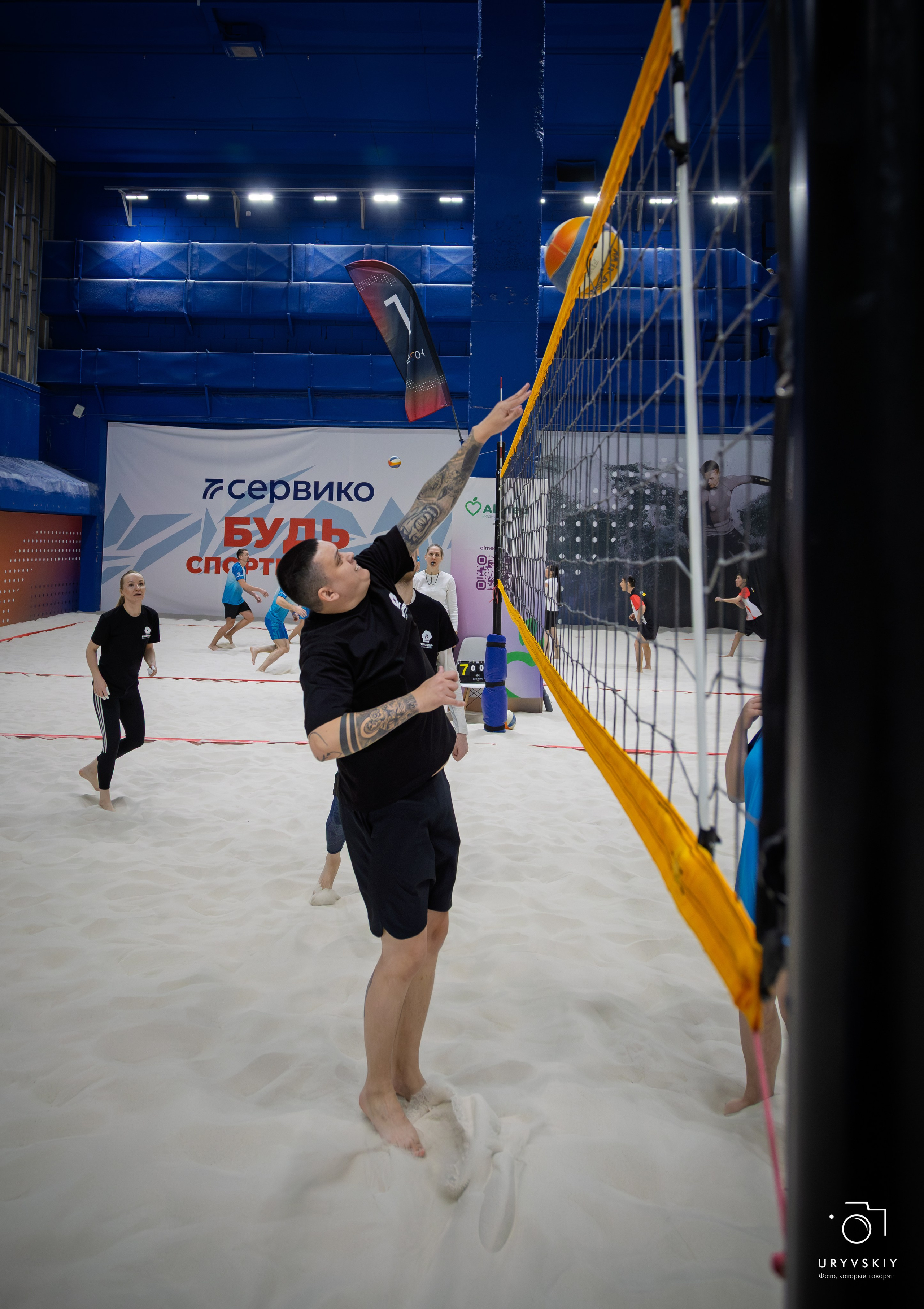 Турнир по пляжному волейболу ГК Командор. Игорь Урывский. Фотограф Красноярск