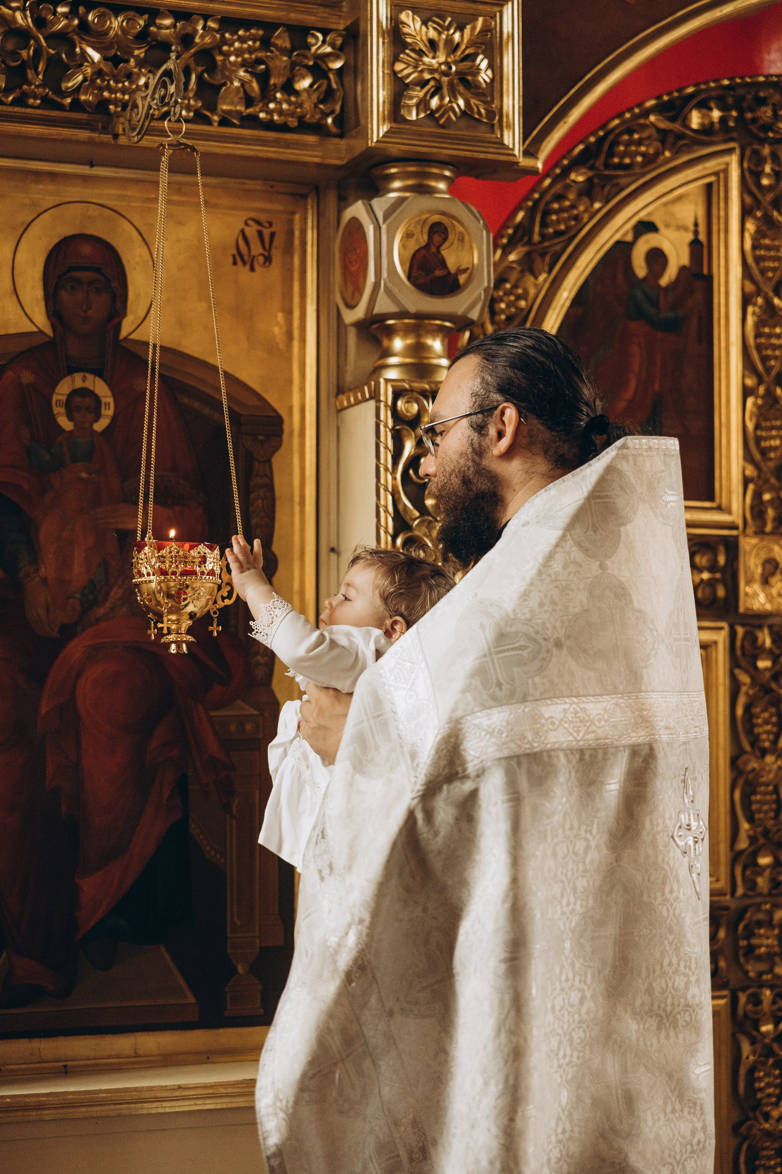 Крещение Дианы. Семейный фотограф в Москве Виктория Ястребинская