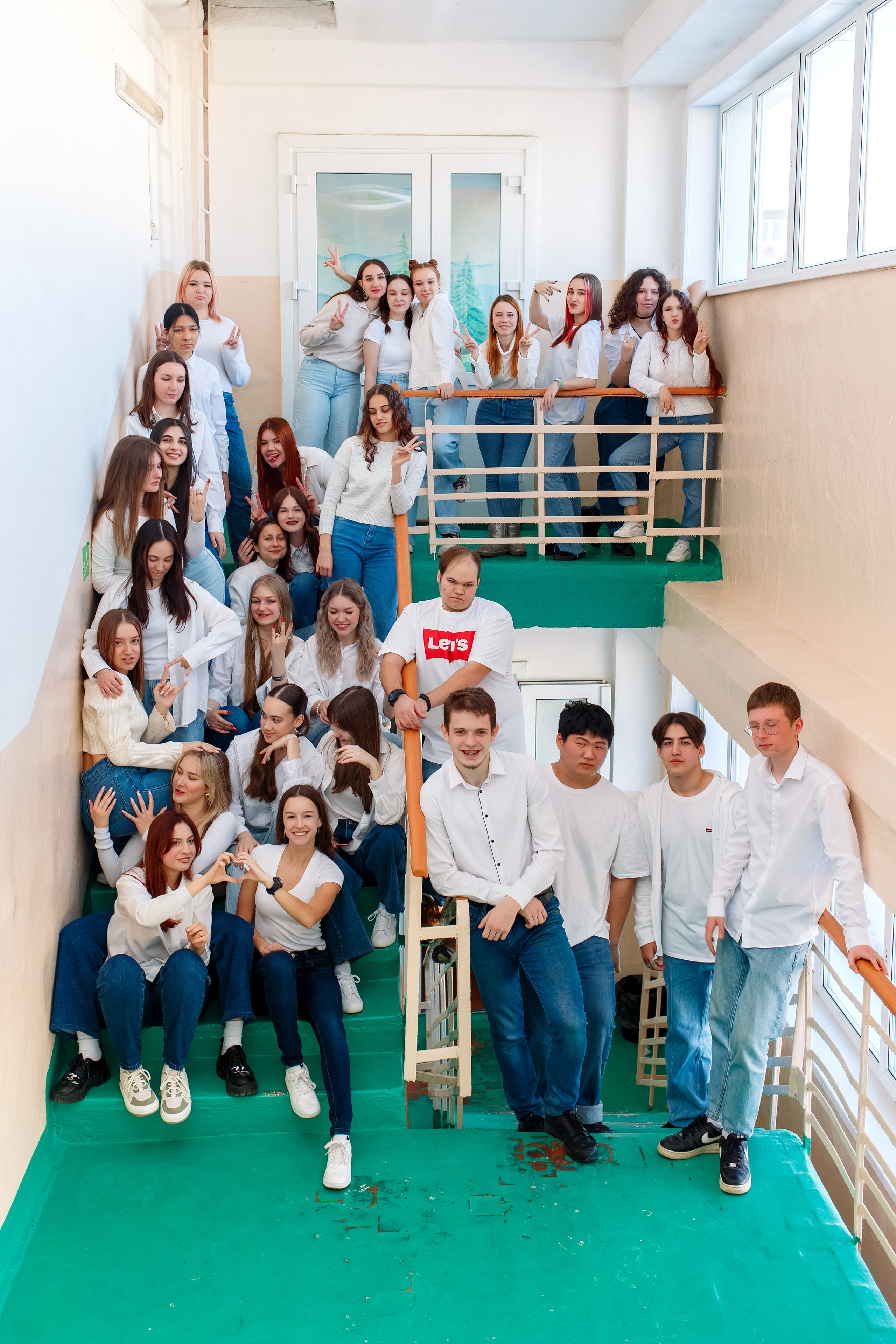 11 класс 11 школа, съемка в школе. Фотограф Любовь Корниенко, Примоский край