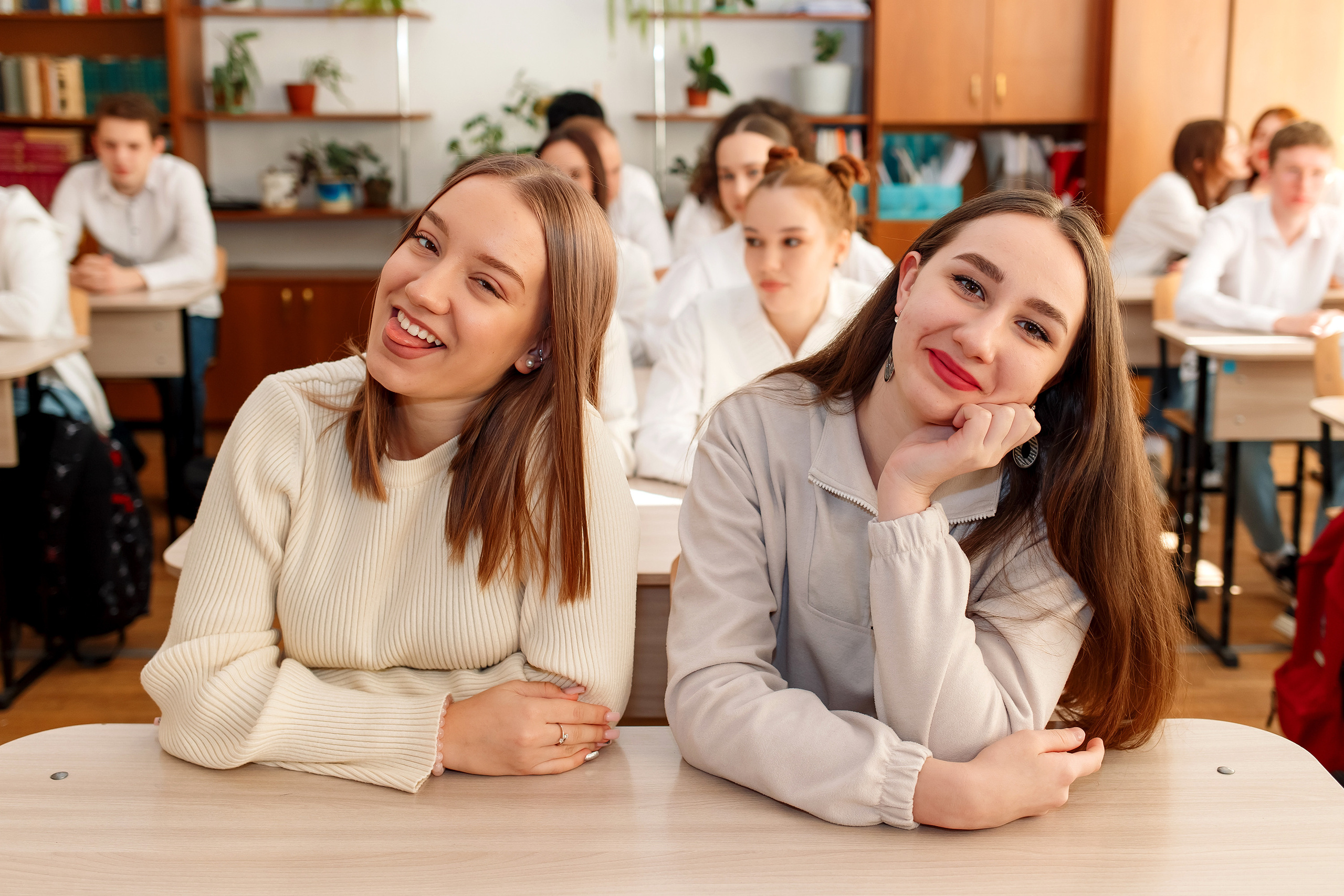 11 класс 11 школа, съемка в школе. Фотограф Любовь Корниенко, Примоский край