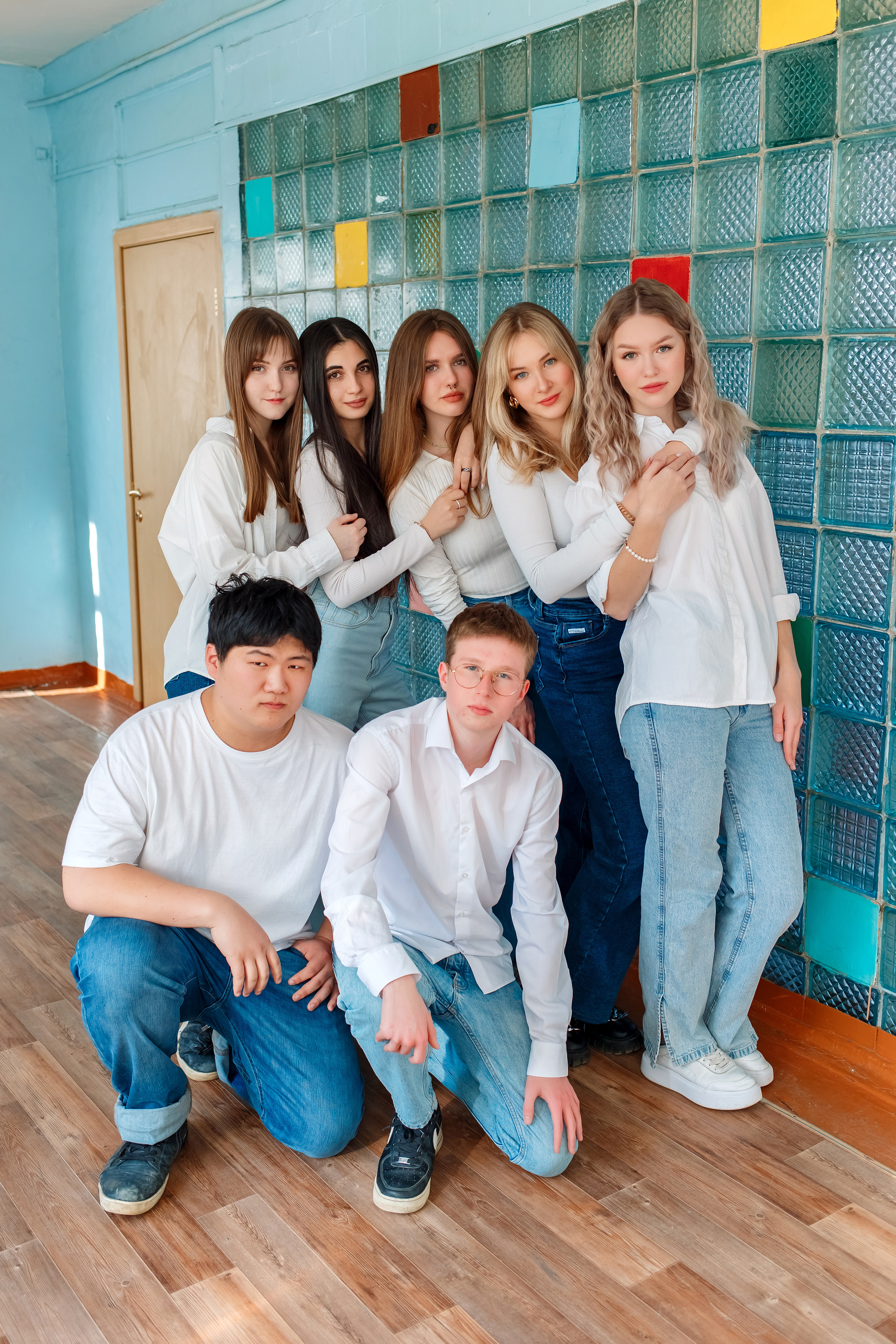 11 класс 11 школа, съемка в школе. Фотограф Любовь Корниенко, Примоский край