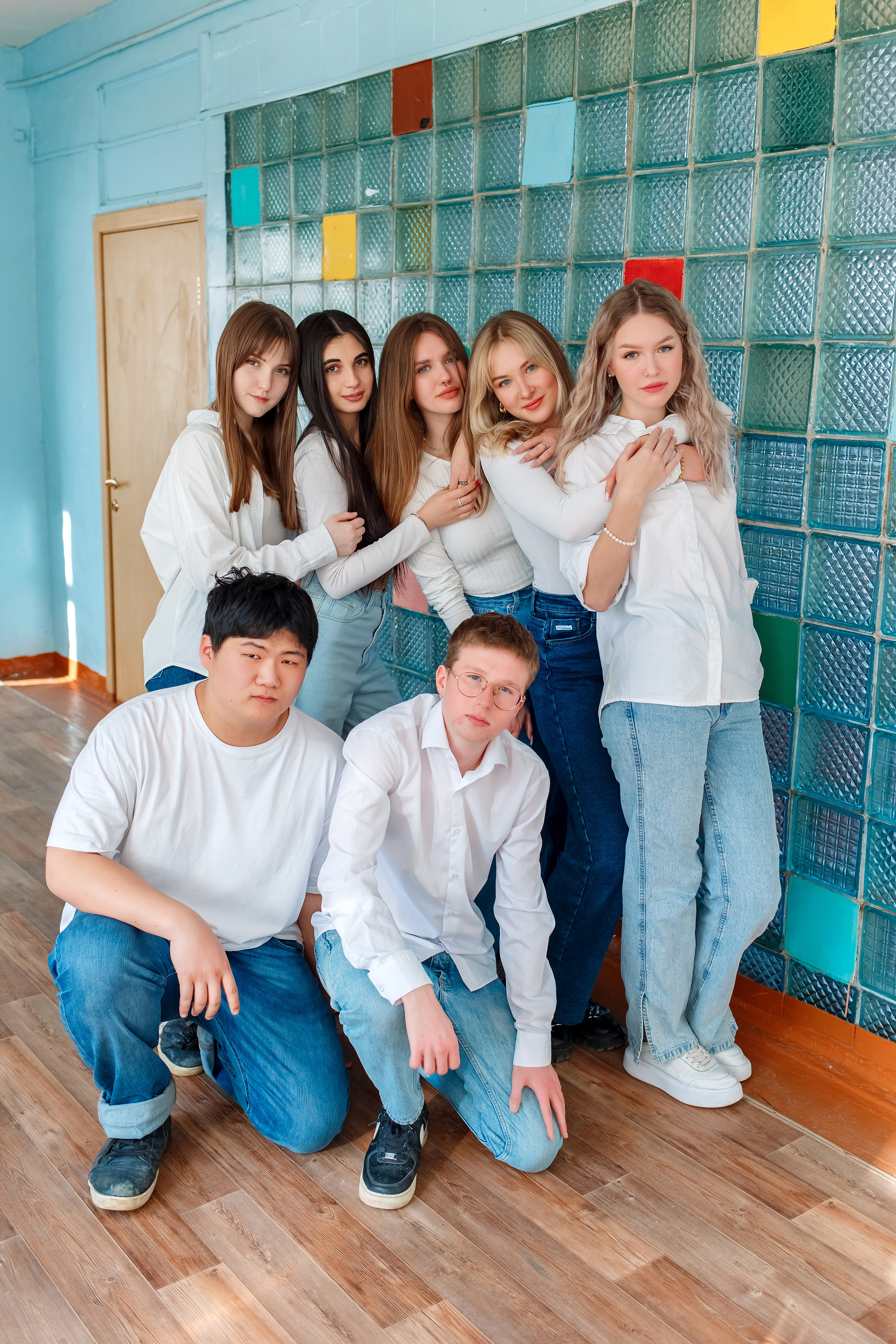 11 класс 11 школа, съемка в школе. Фотограф Любовь Корниенко, Примоский край