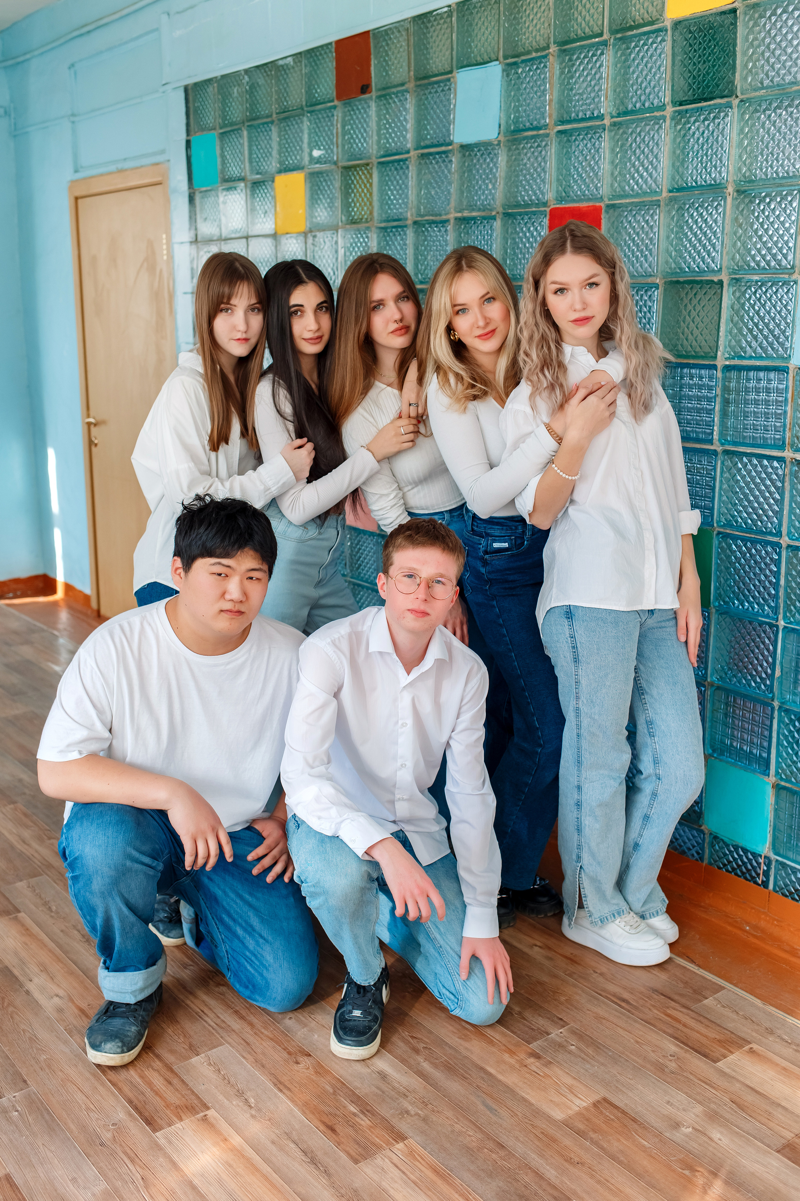 11 класс 11 школа, съемка в школе. Фотограф Любовь Корниенко, Примоский край