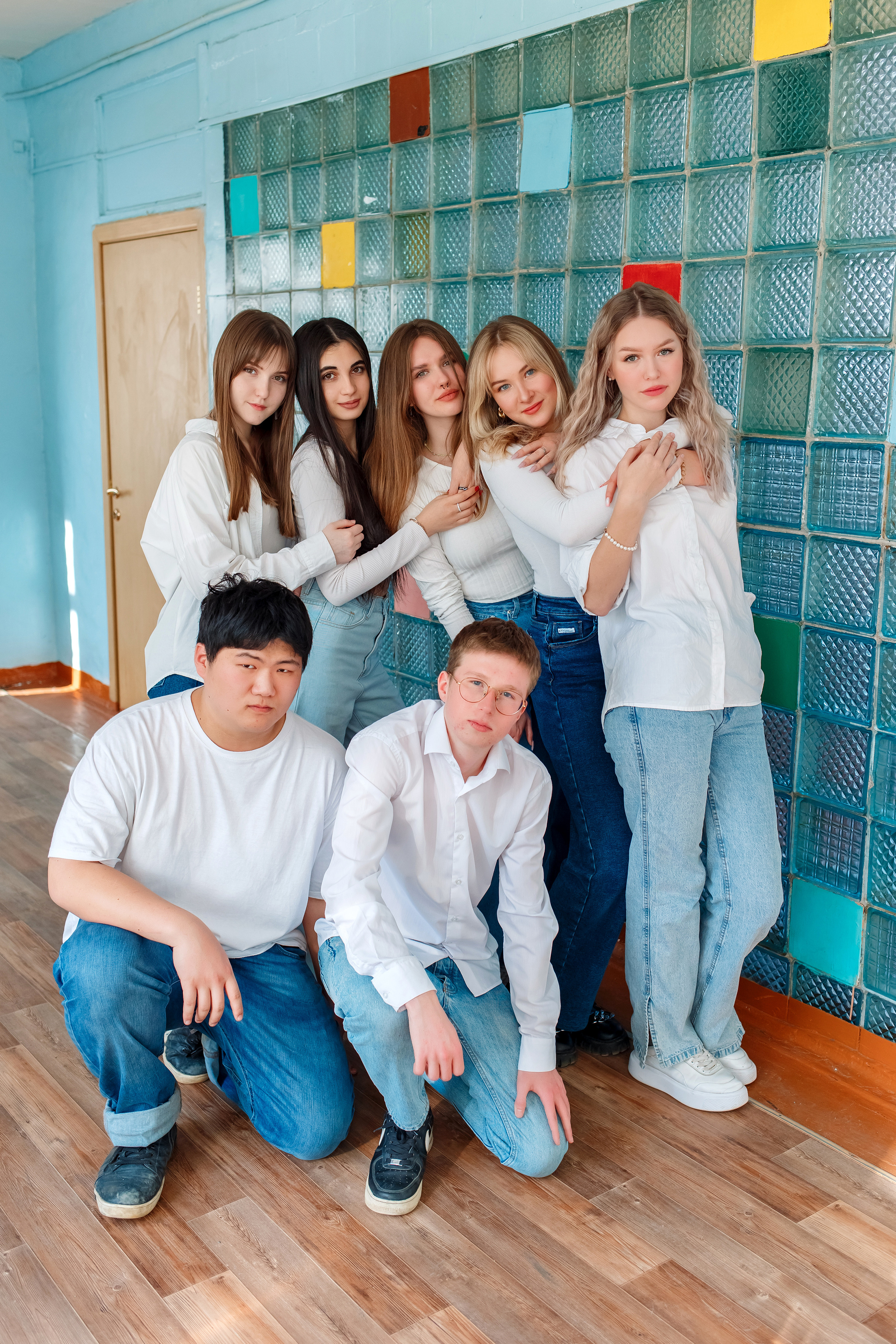 11 класс 11 школа, съемка в школе. Фотограф Любовь Корниенко, Примоский край