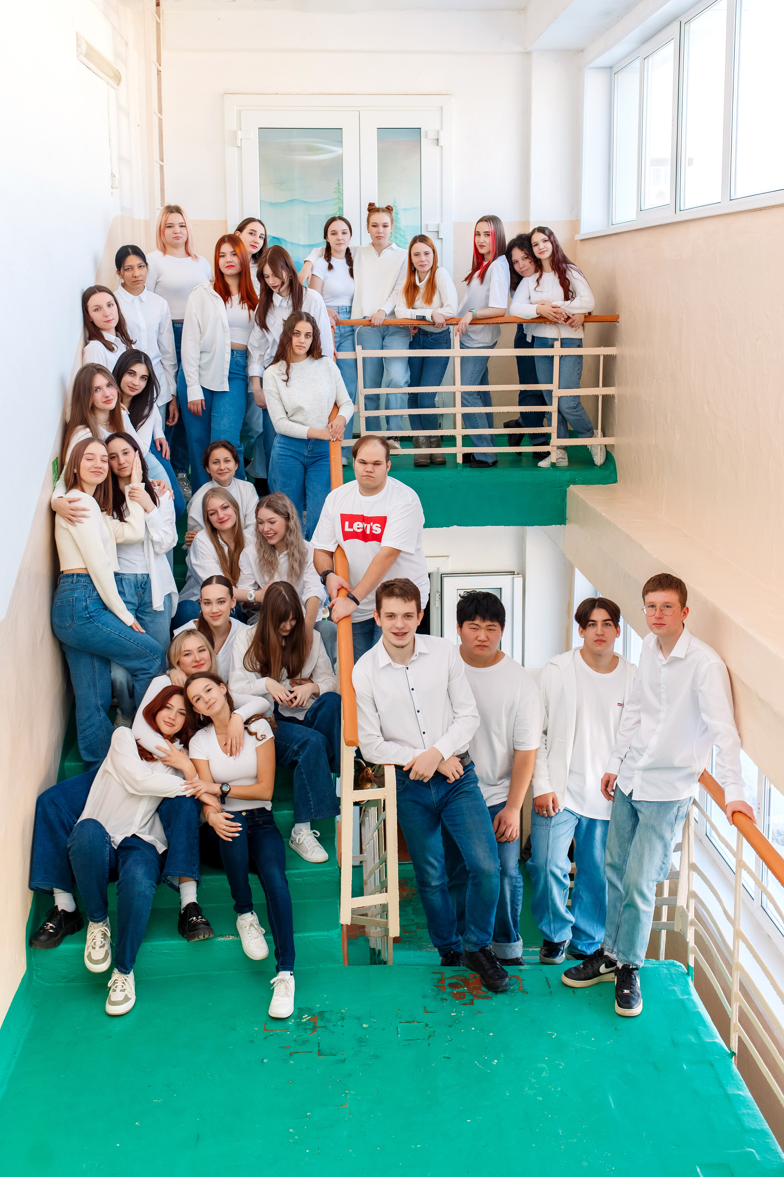 11 класс 11 школа, съемка в школе. Фотограф Любовь Корниенко, Примоский край