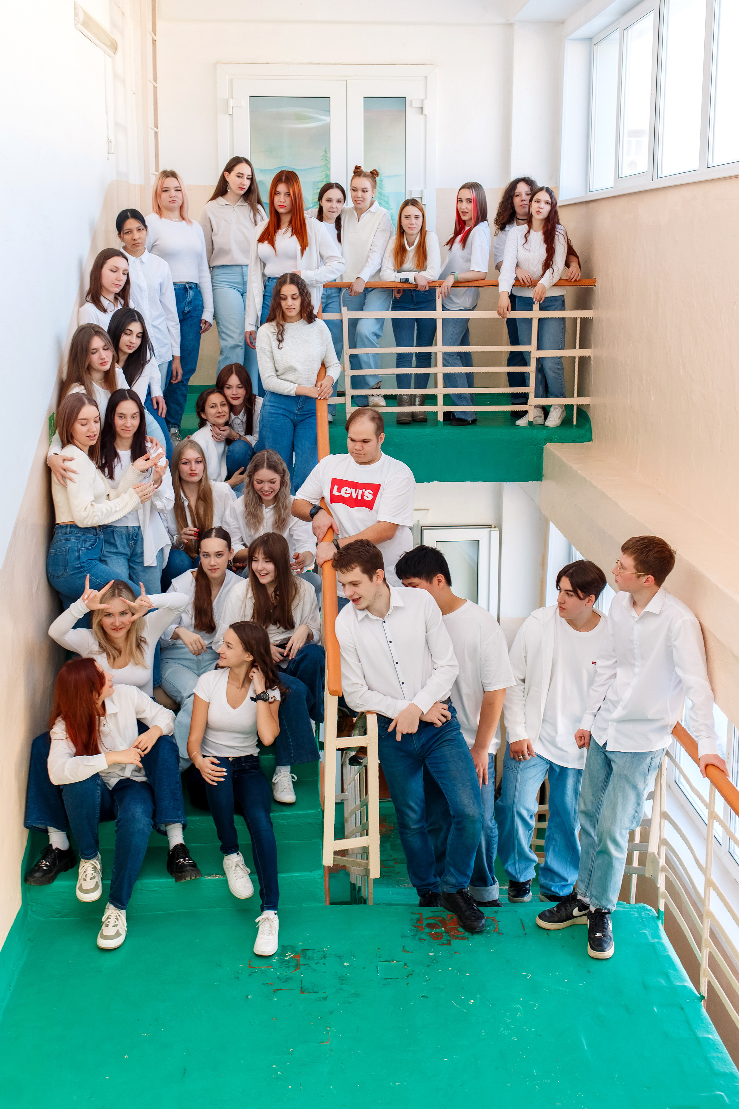 11 класс 11 школа, съемка в школе. Фотограф Любовь Корниенко, Примоский край