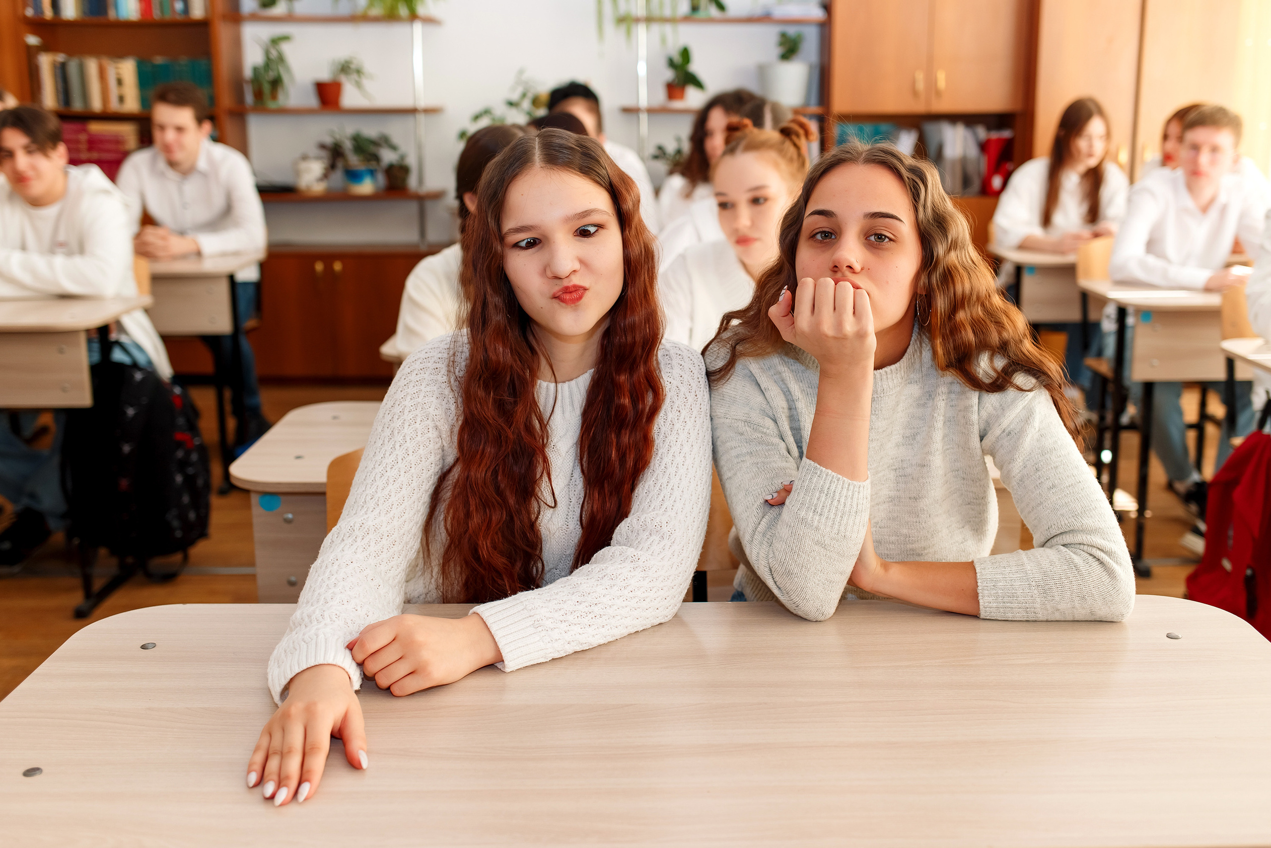 11 класс 11 школа, съемка в школе. Фотограф Любовь Корниенко, Примоский край