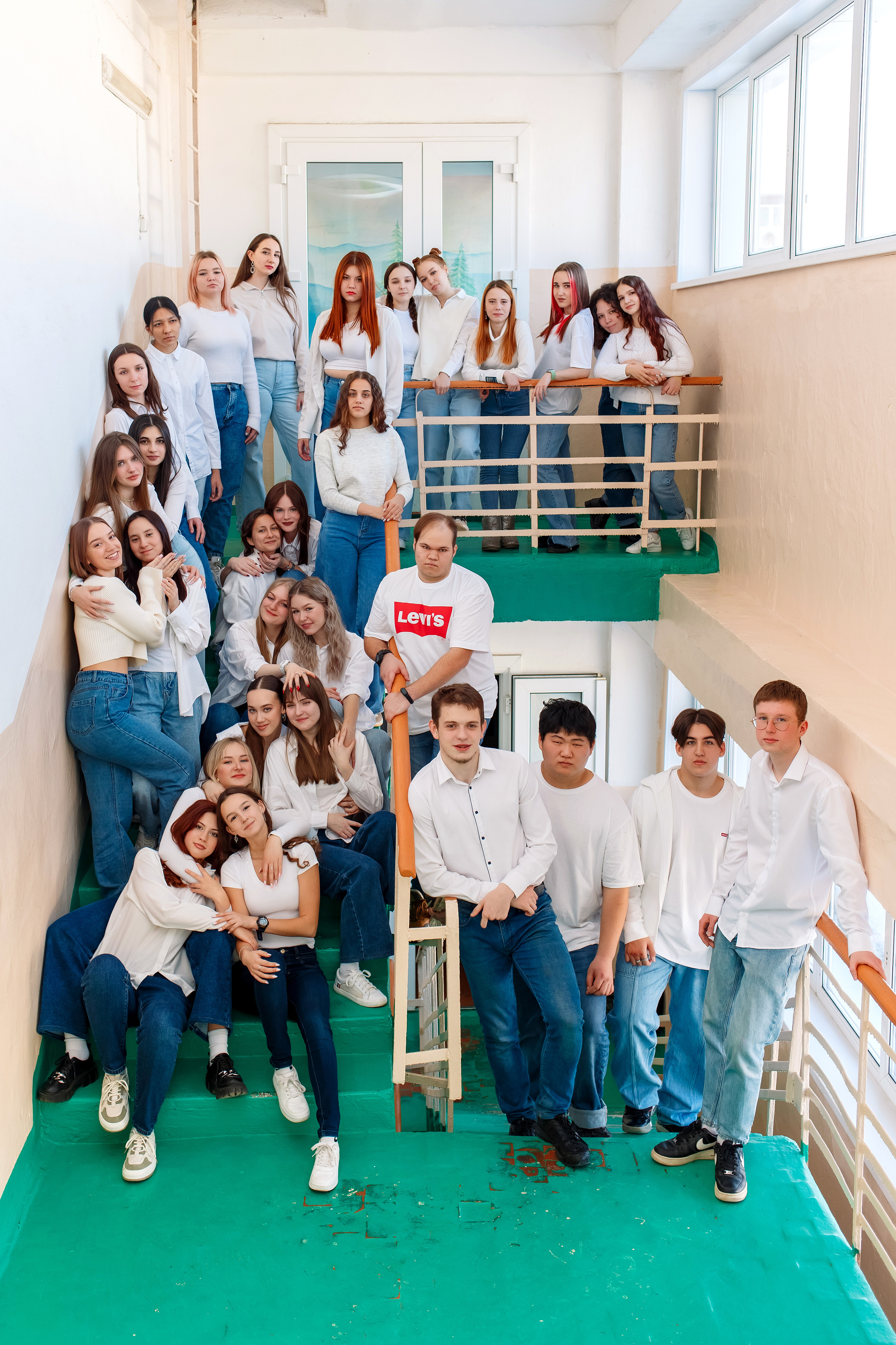 11 класс 11 школа, съемка в школе. Фотограф Любовь Корниенко, Примоский край