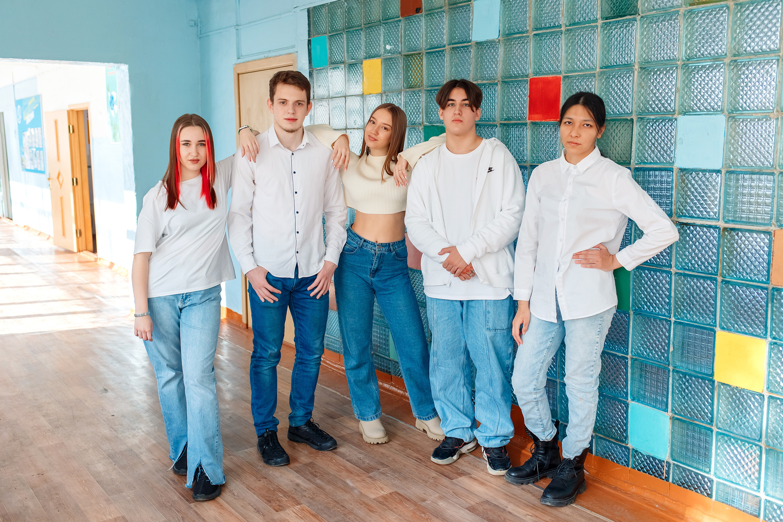 11 класс 11 школа, съемка в школе. Фотограф Любовь Корниенко, Примоский край