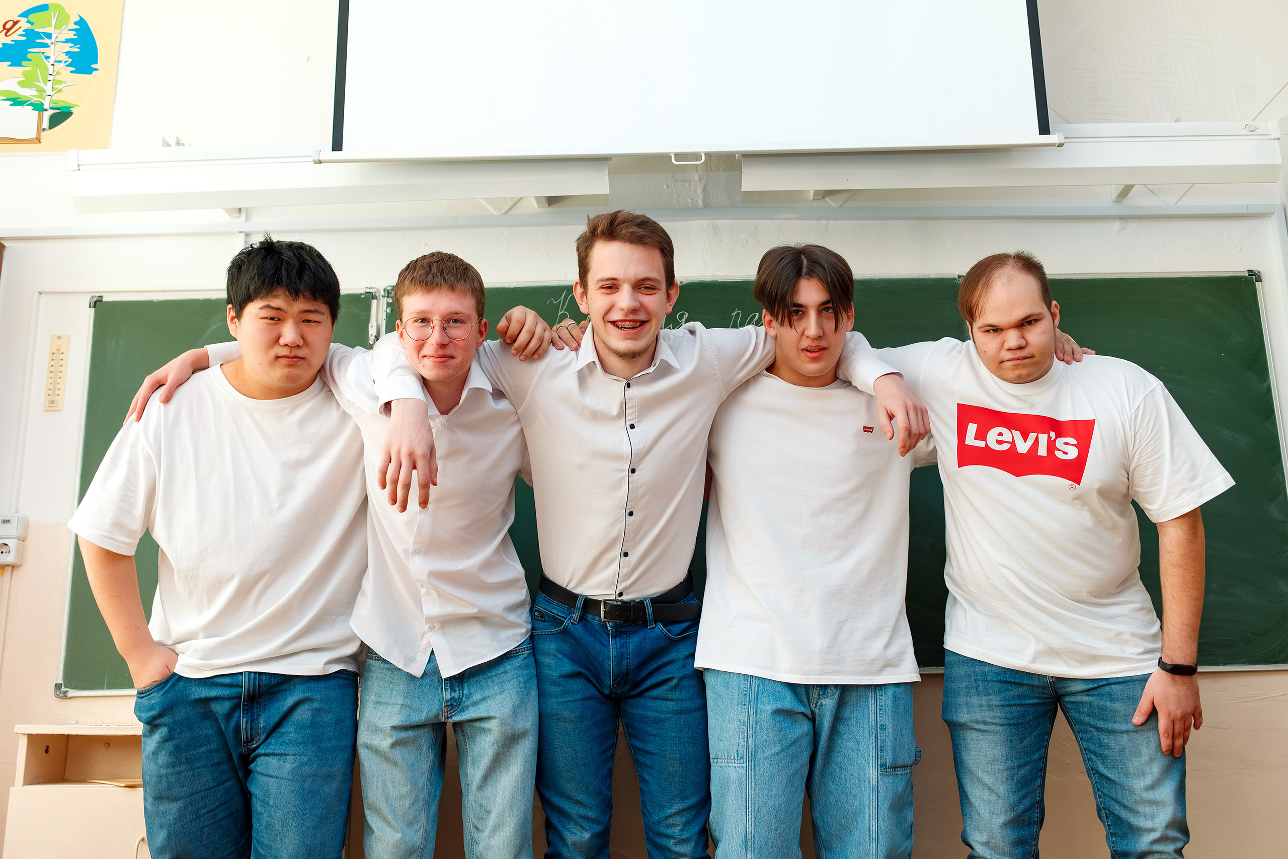 11 класс 11 школа, съемка в школе. Фотограф Любовь Корниенко, Примоский край