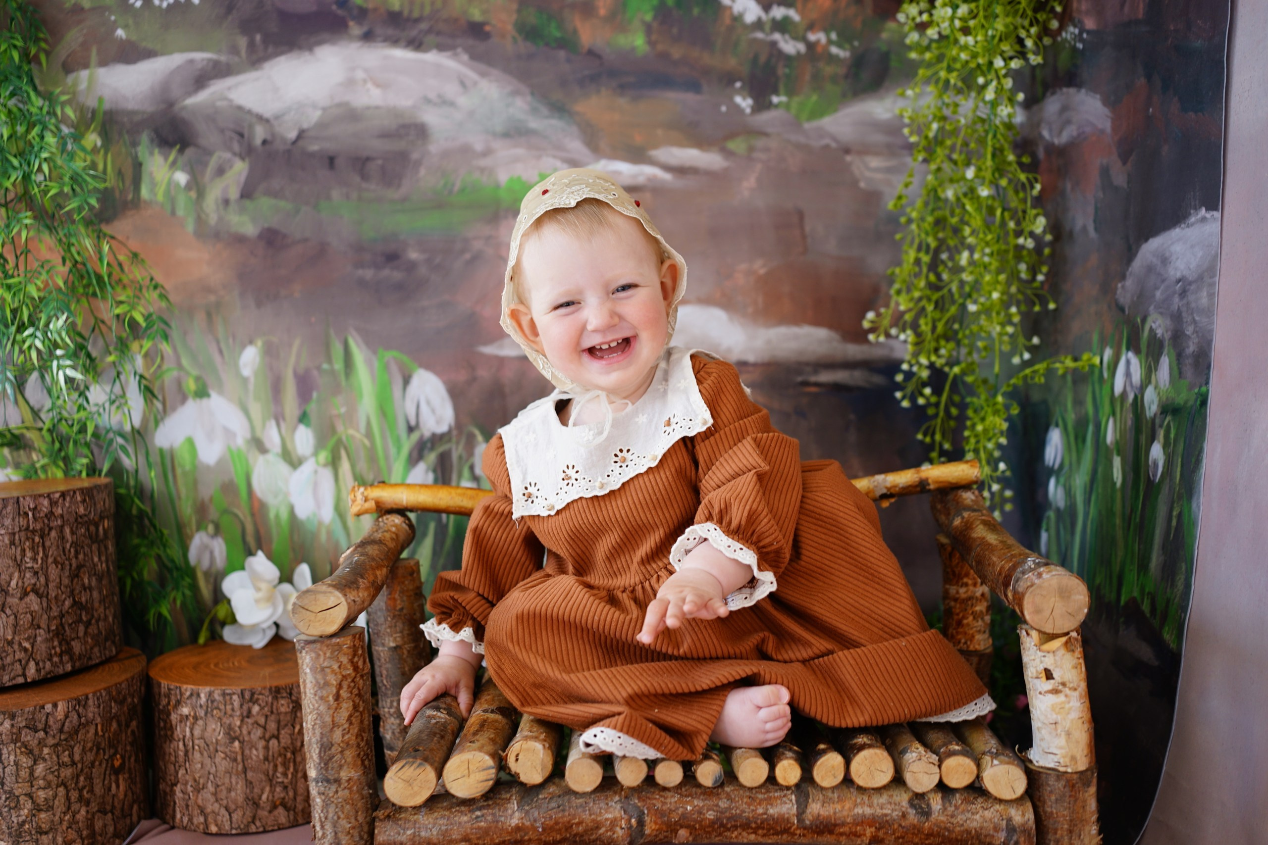 Фотозоны на ХОЛСТЕ. Детская Фотостудия ГОДОВАСИКИ в Санкт-Петербурге фотосесия на годик