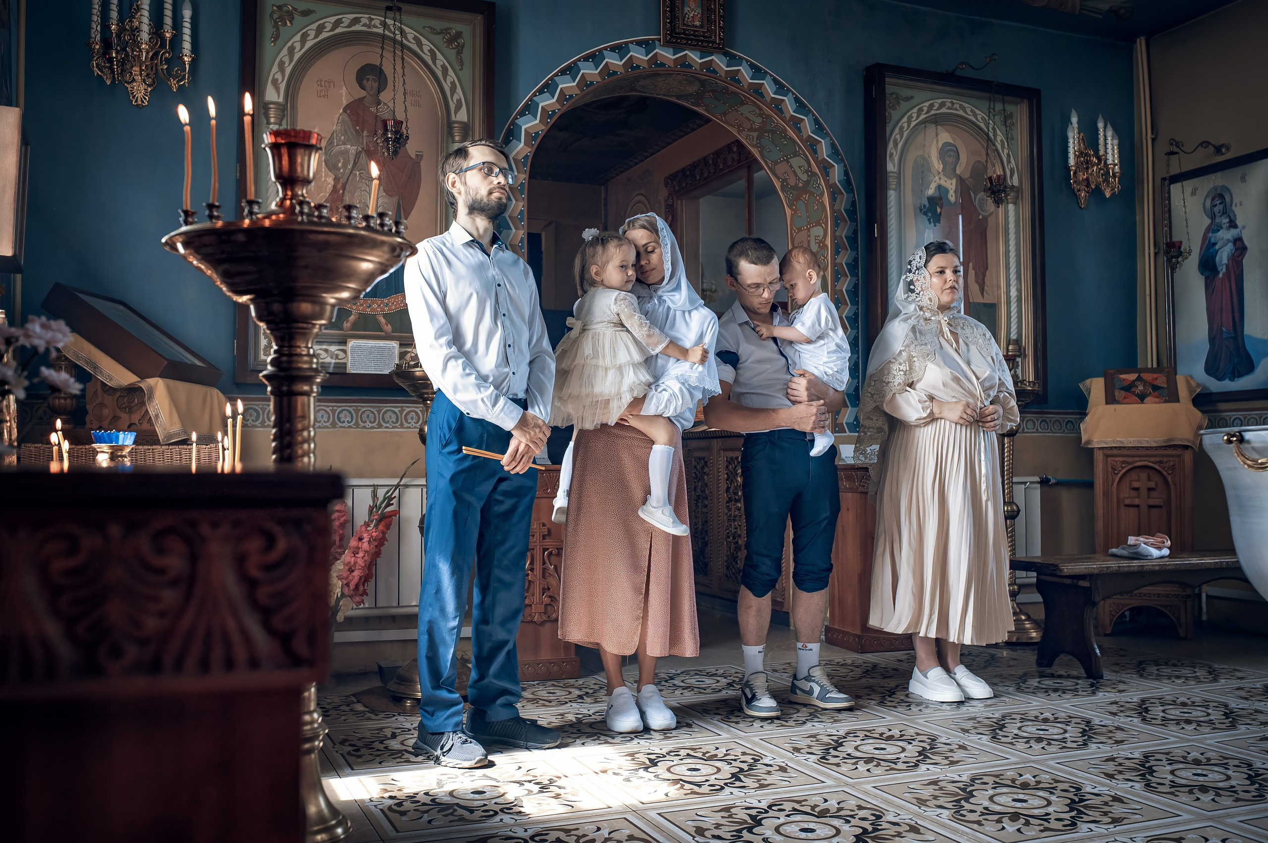 Съемка крещения в Красноярске. Фотографы крещения/венчания  Красноярск Татьяна и Вячеслав Переваловы