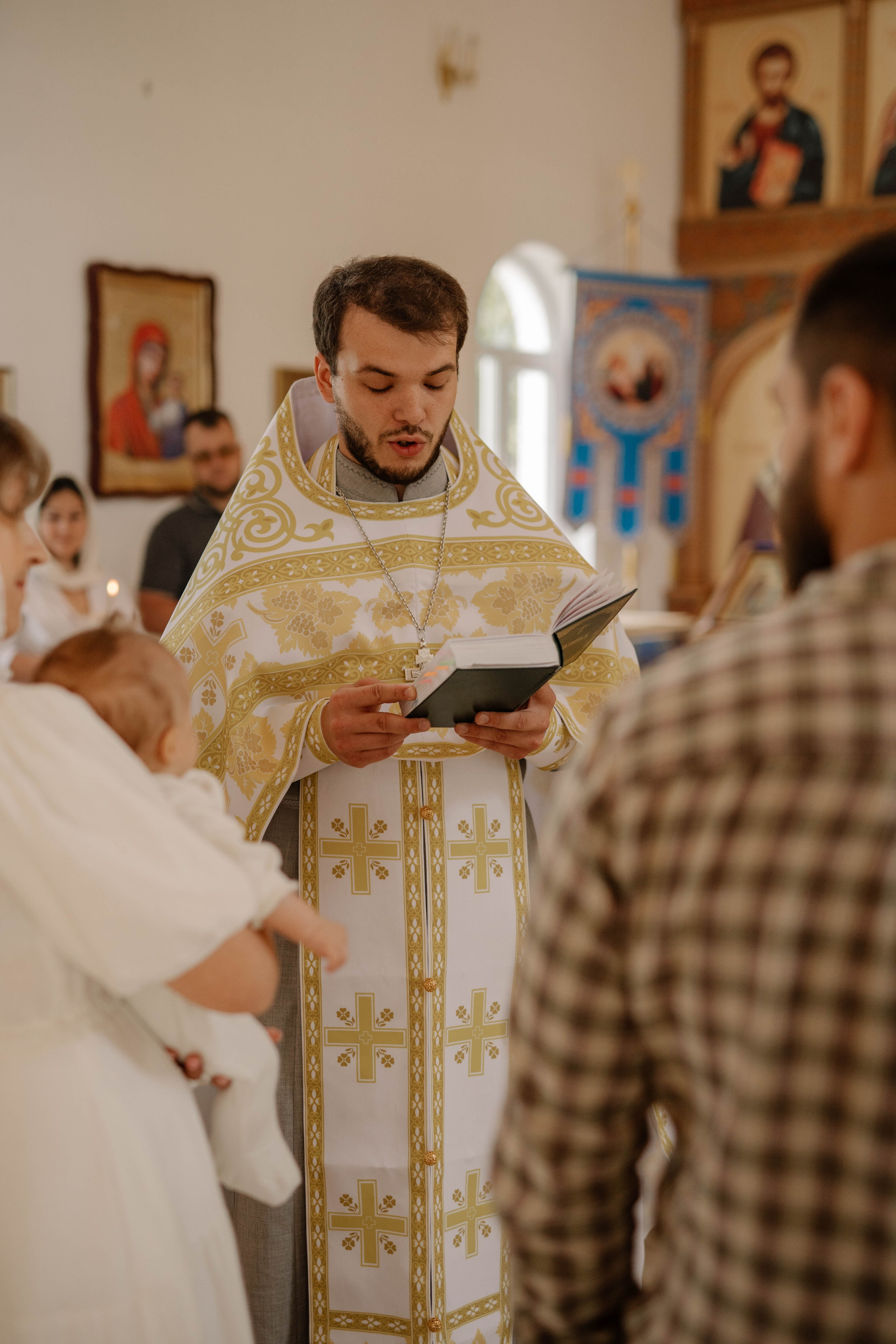 Крещение Макара. Свадебный и семейный фотограф в Калуге Анна Киреева