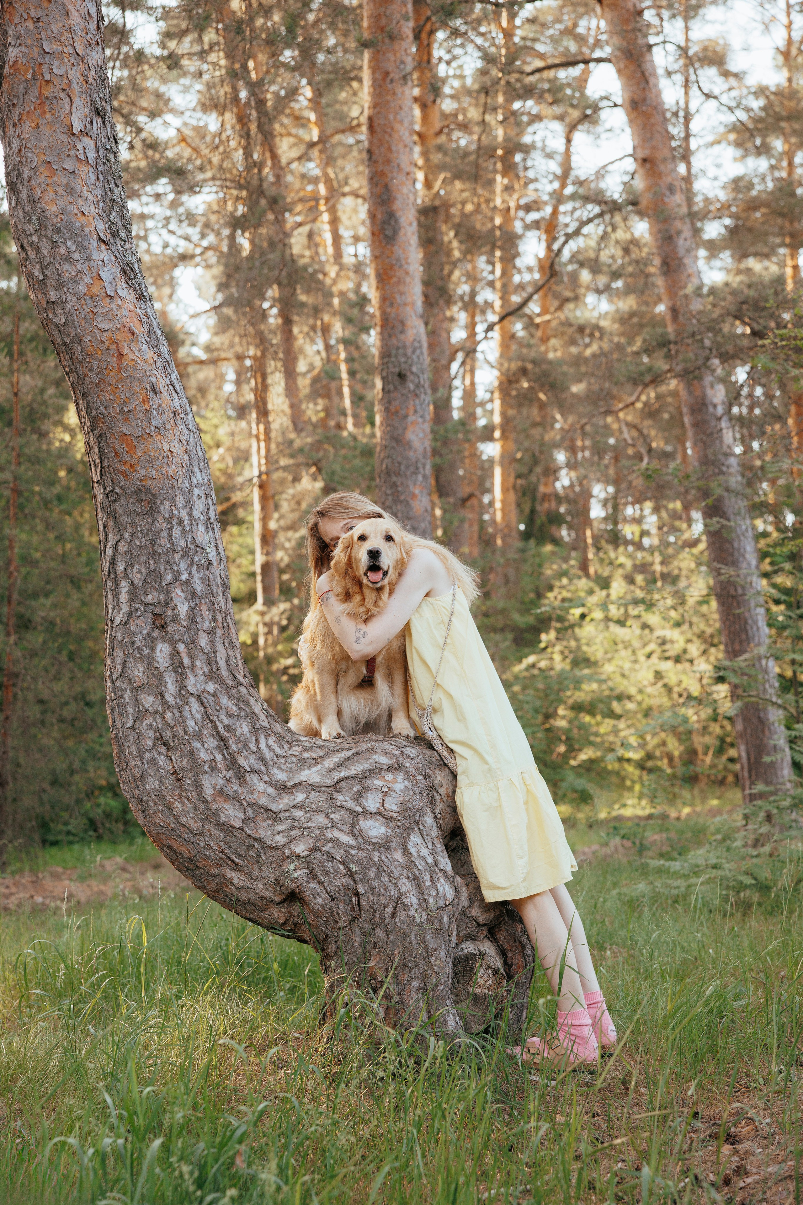 Съемка с собакой. Анастасия Белаш