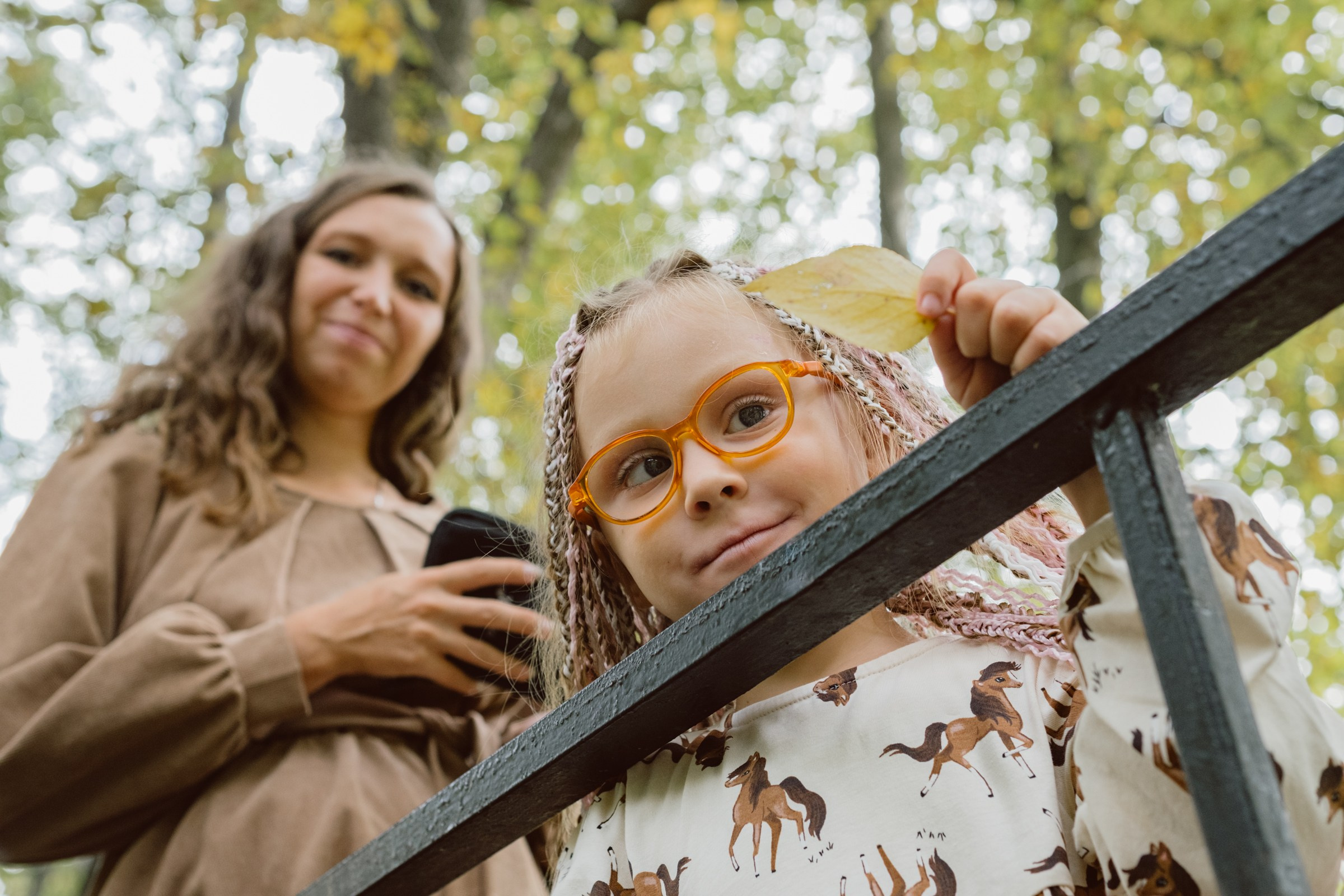 В парке. Свадебные и семейные фотографы в Москве Максим и Оксана Первомай