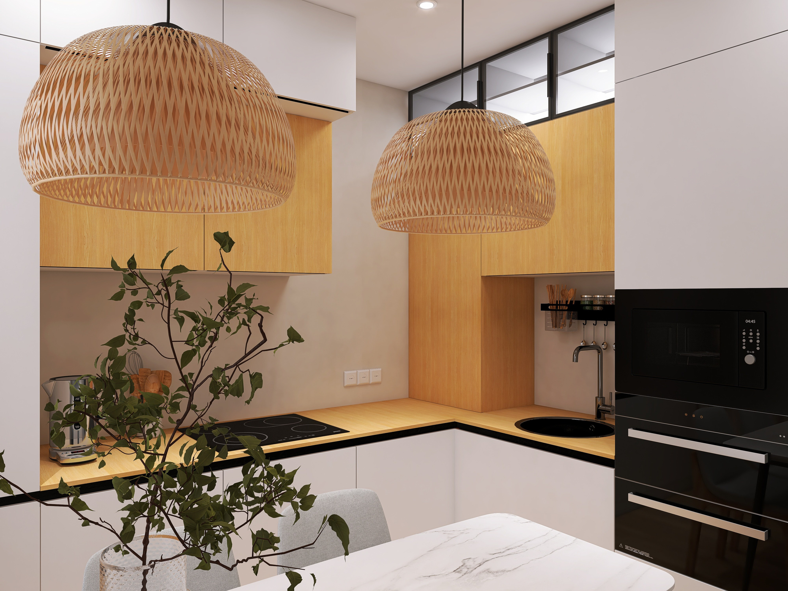 Скандинавский минимализм ул. Анненская. Анастасия Сиднева — дизайн интерьеров в Москве