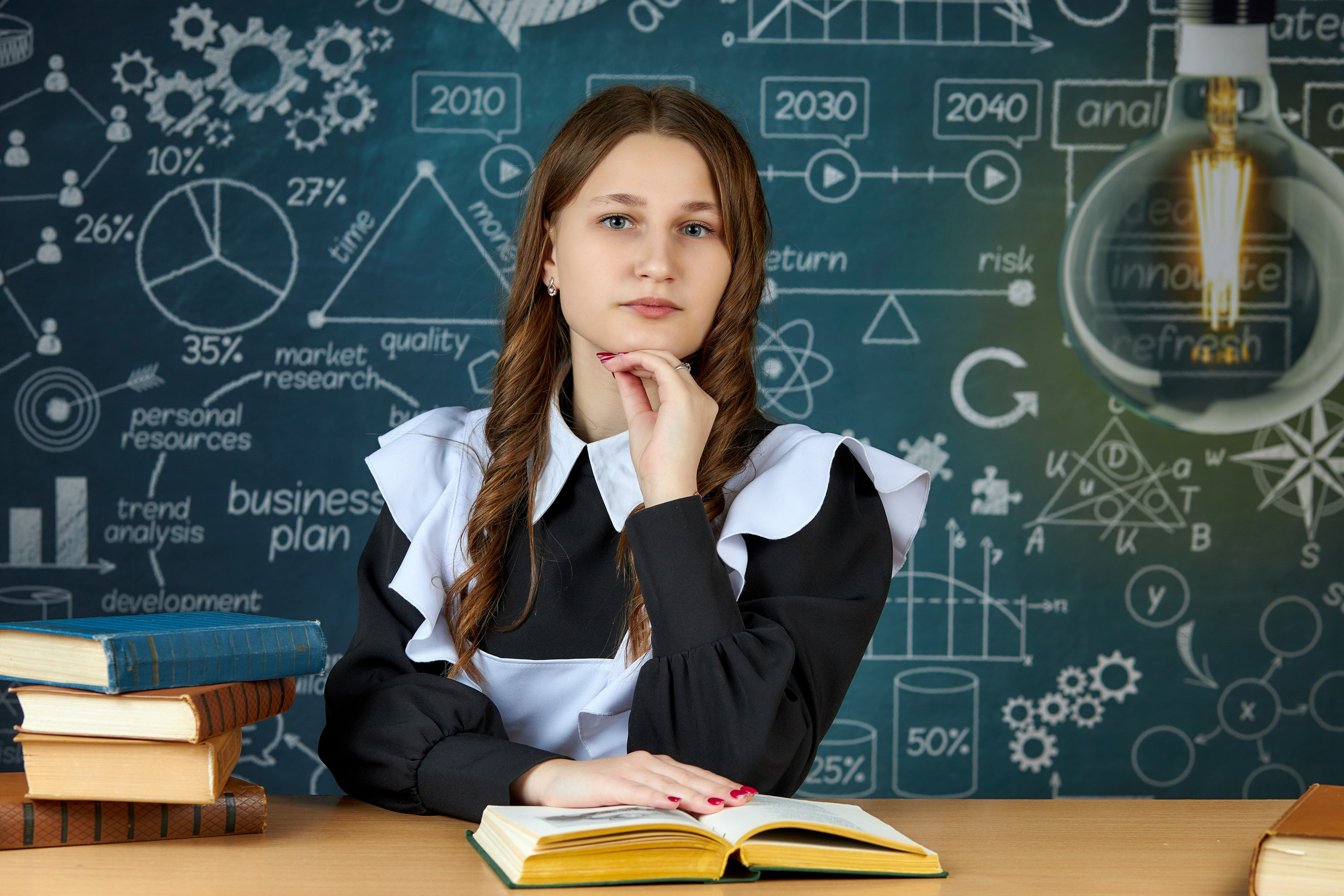 Старшие портреты. Школьный фотограф Леонова Наталия