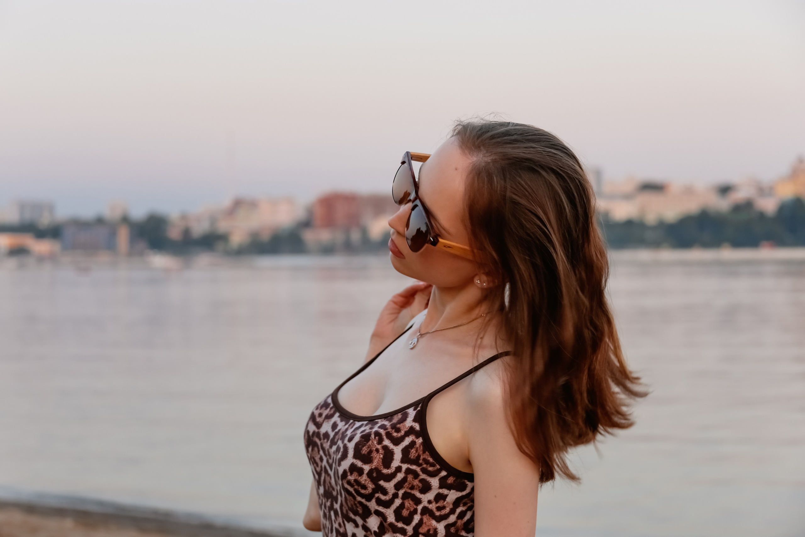 Алина на пляже. Фотограф Пермь. Фотосессия в фотостудии Перми и на свежем воздухе