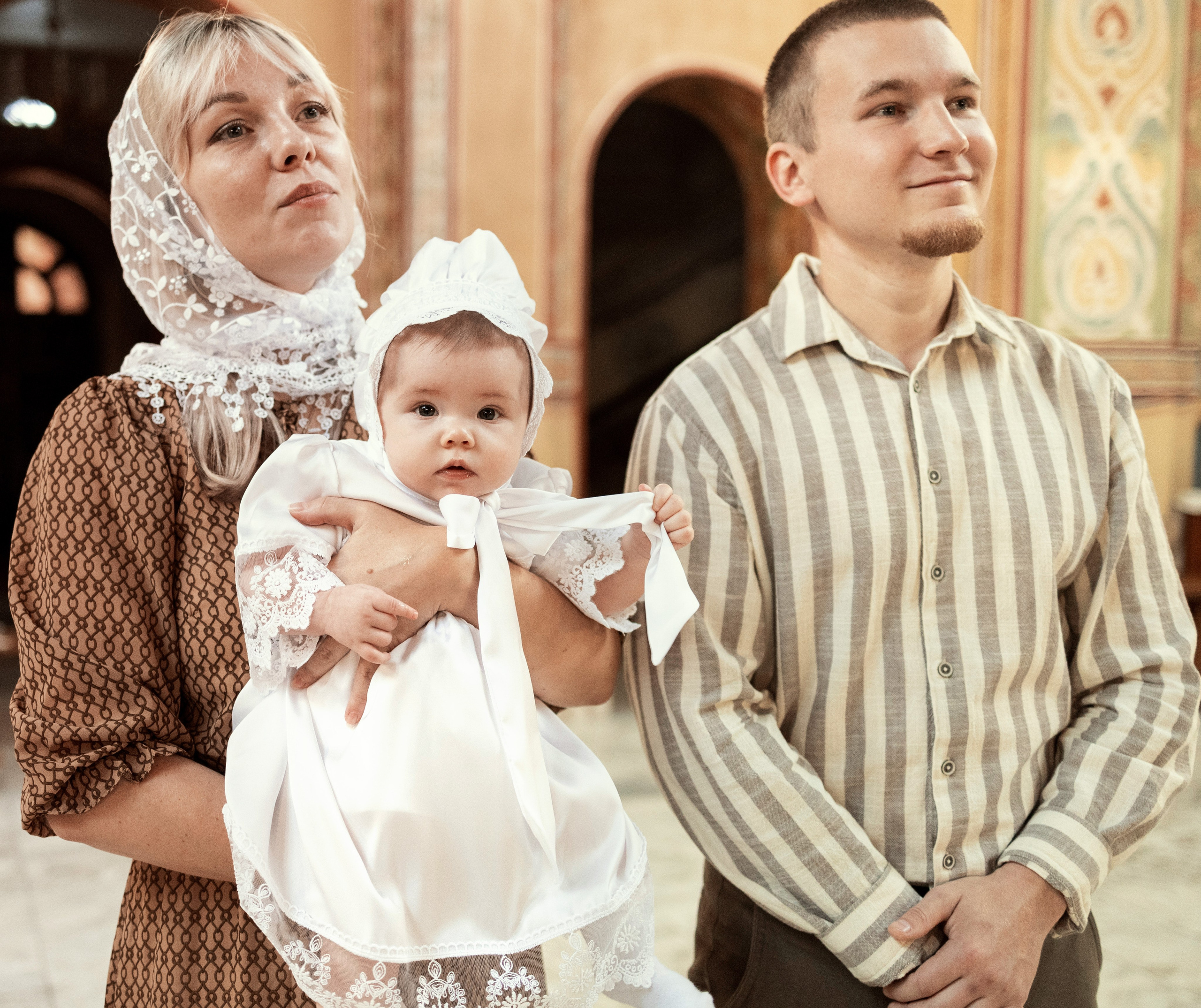 Крещение Дарии. ТОП Фотограф на Крещение и Венчание Железногорск Алексей Мещеряков