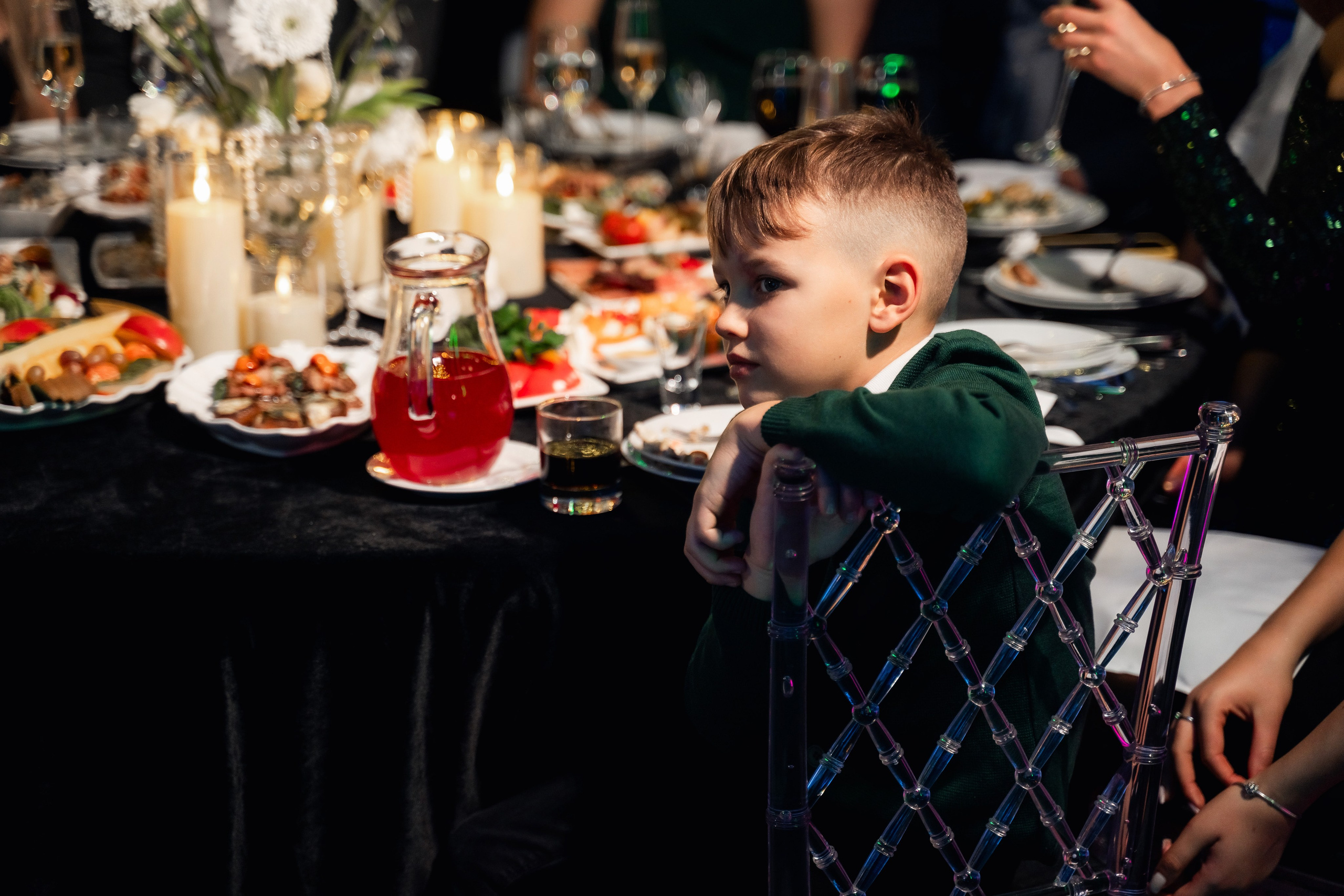 Свадебный банкет. Свадебный фотограф Москва и МО