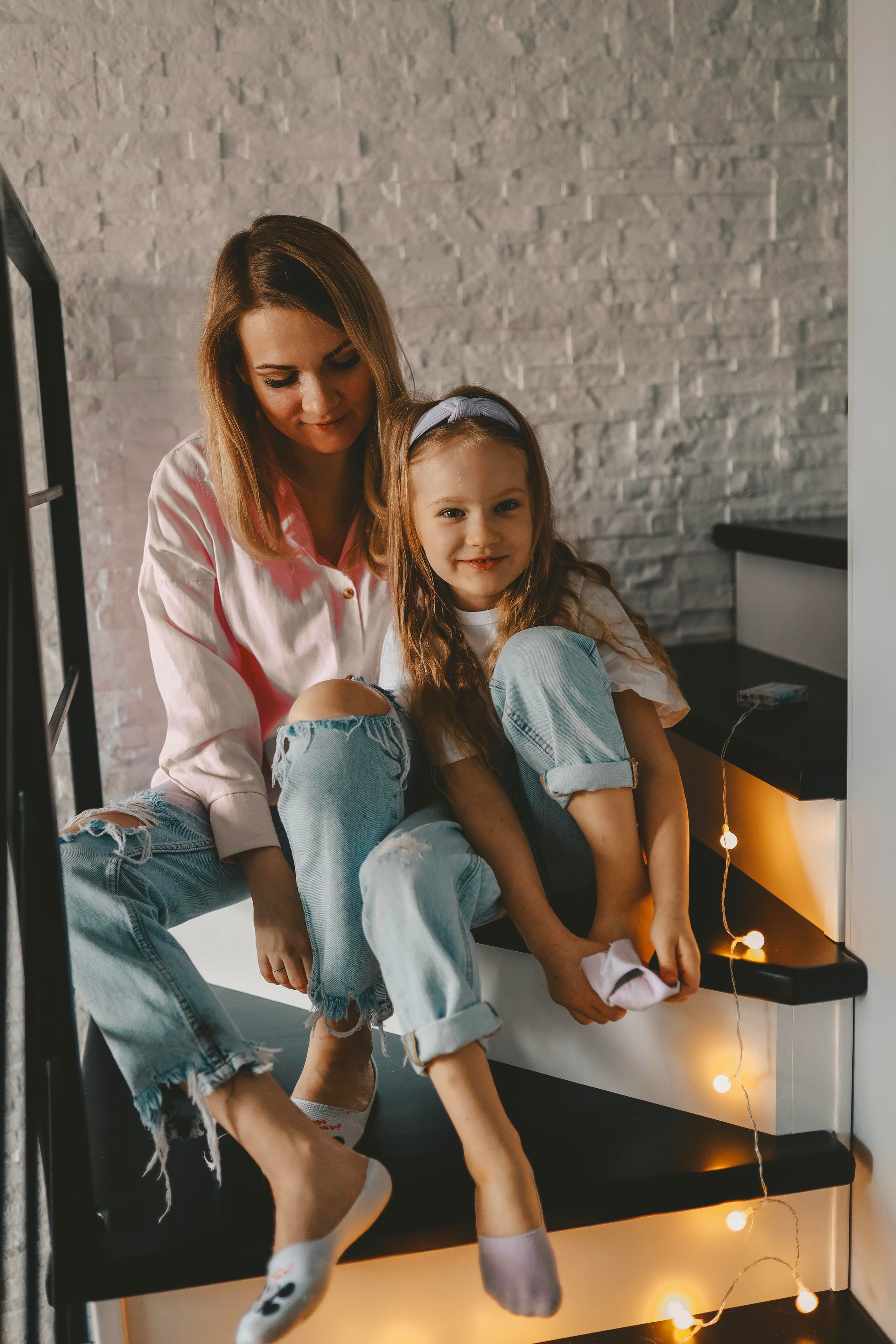 Ольга и Алиса. Семейный фотограф Алина Демидова. Королев