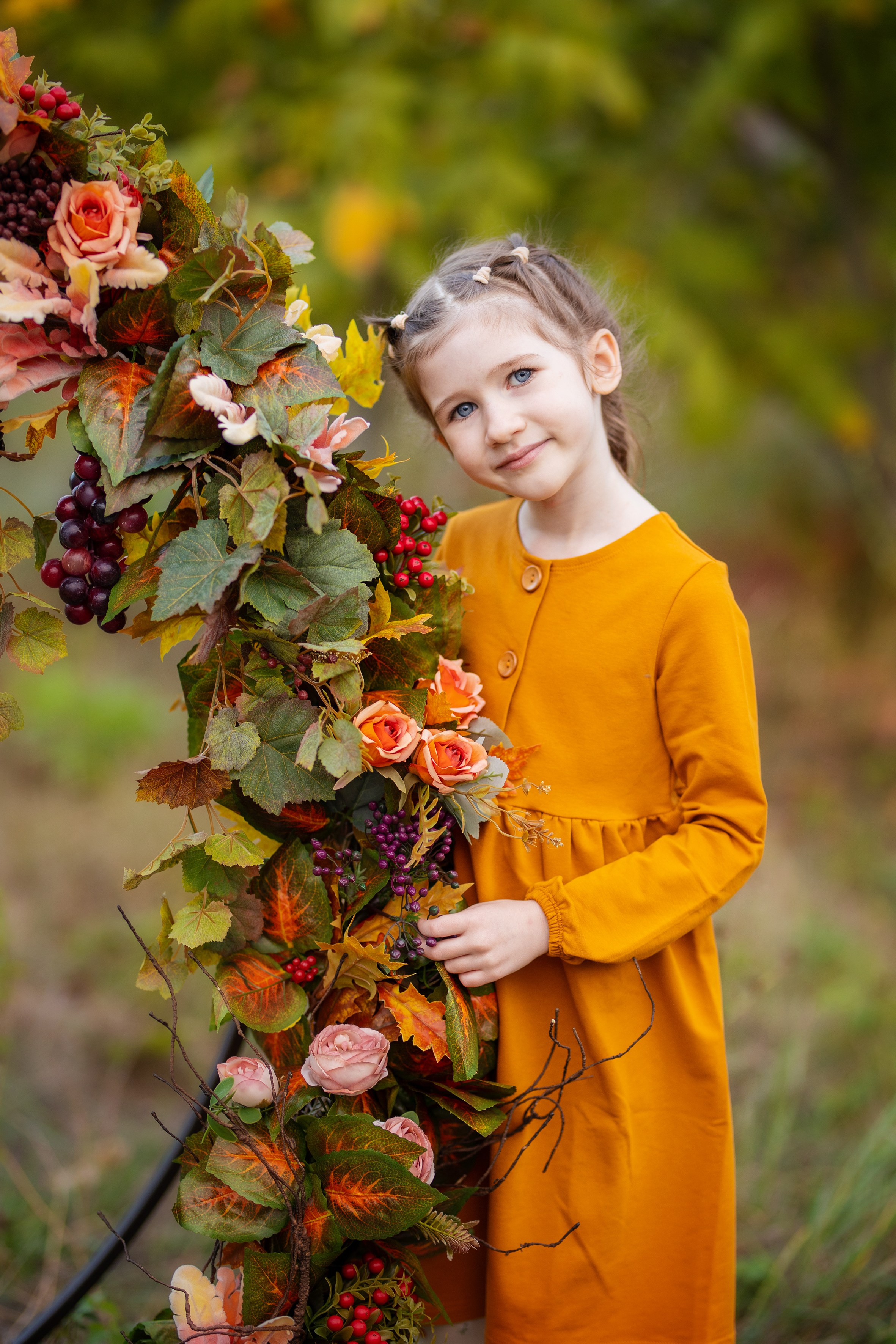Осення фотосессия Василисы. Школьный фотограф в Краснодаре Юлия Войлова