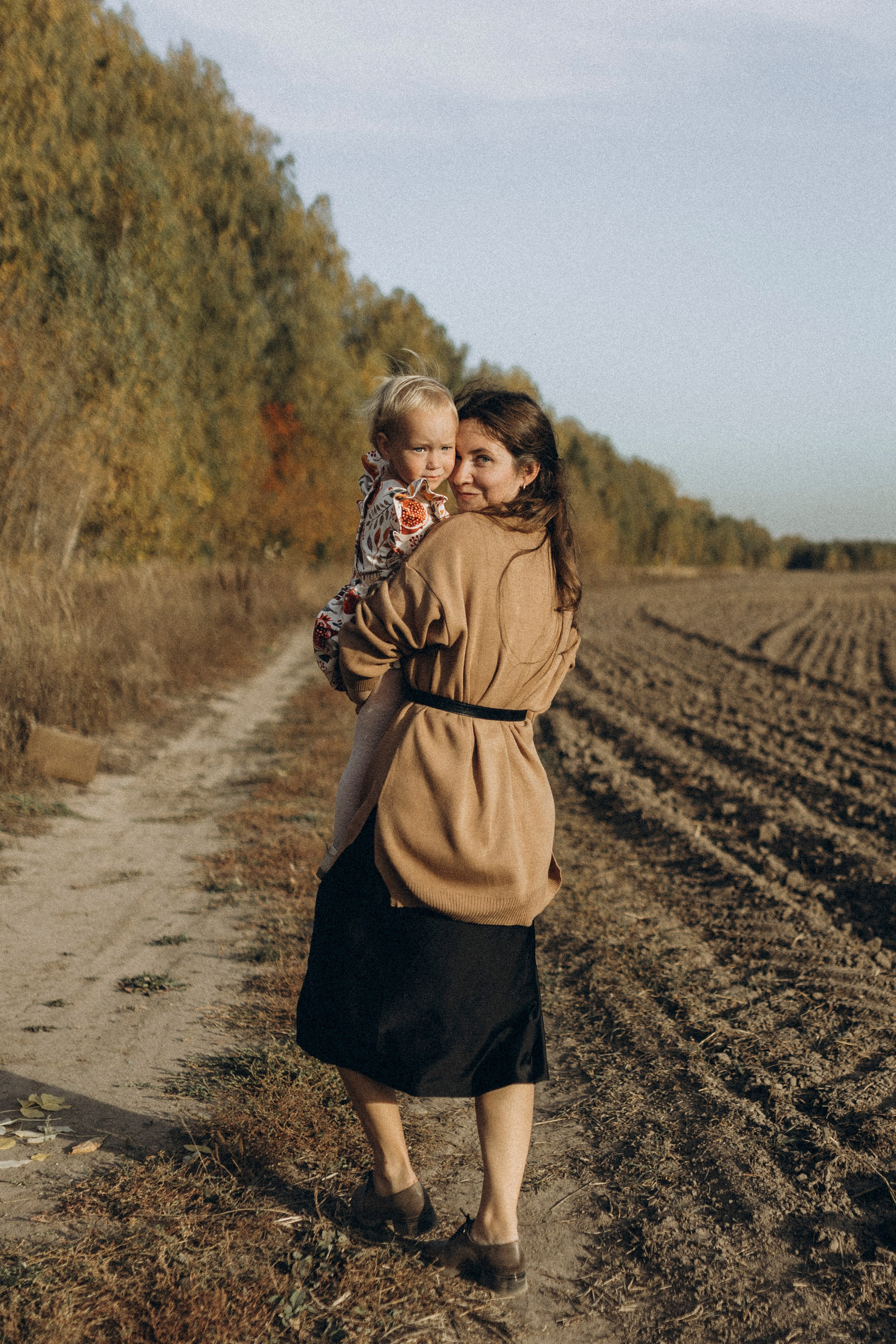 Осенняя прогулка для мамы и детей. Семейный и детский фотограф в Рязани Васюгова Мария