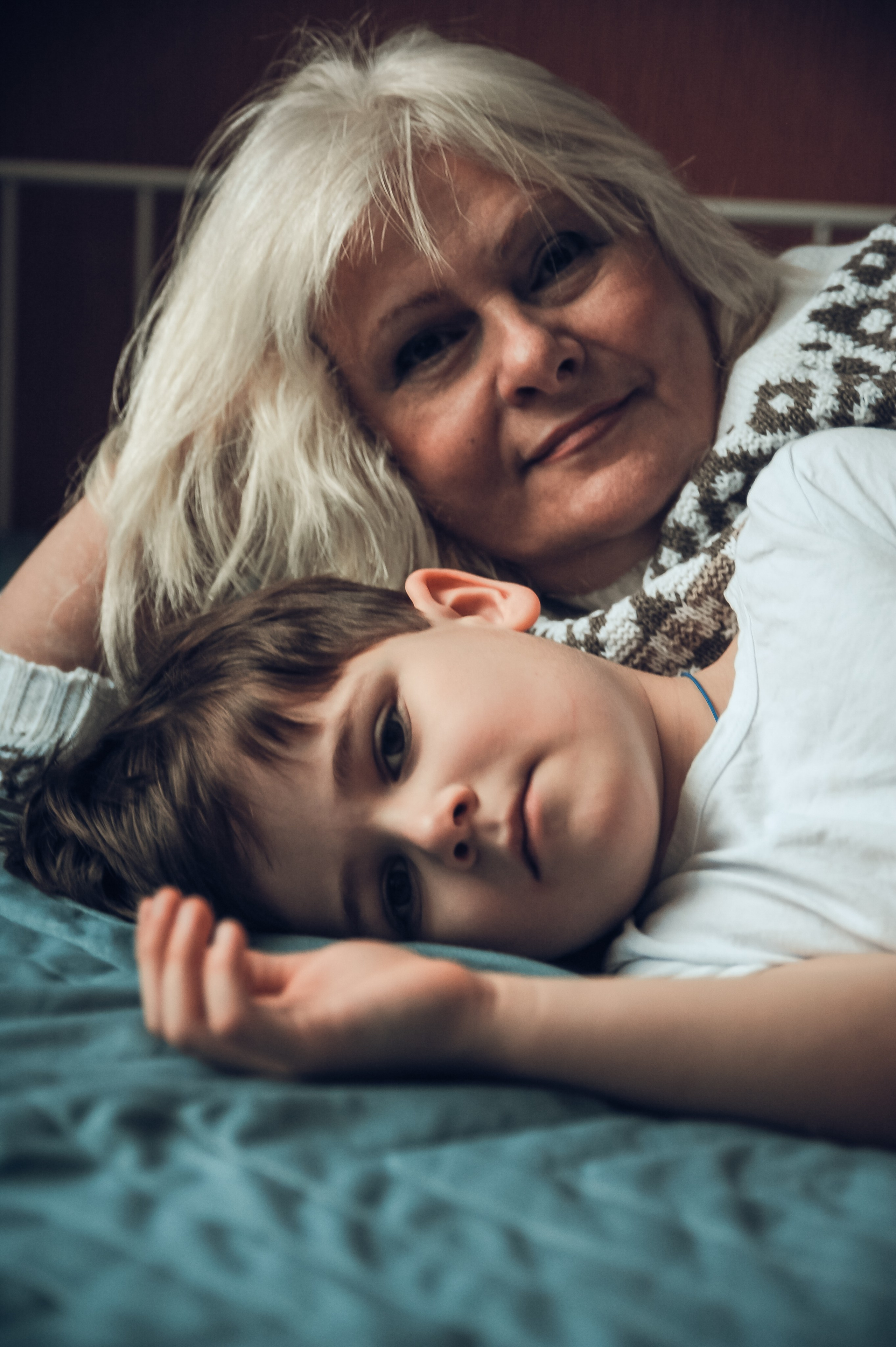 С бабушкой. Фотограф, визажист. Москва