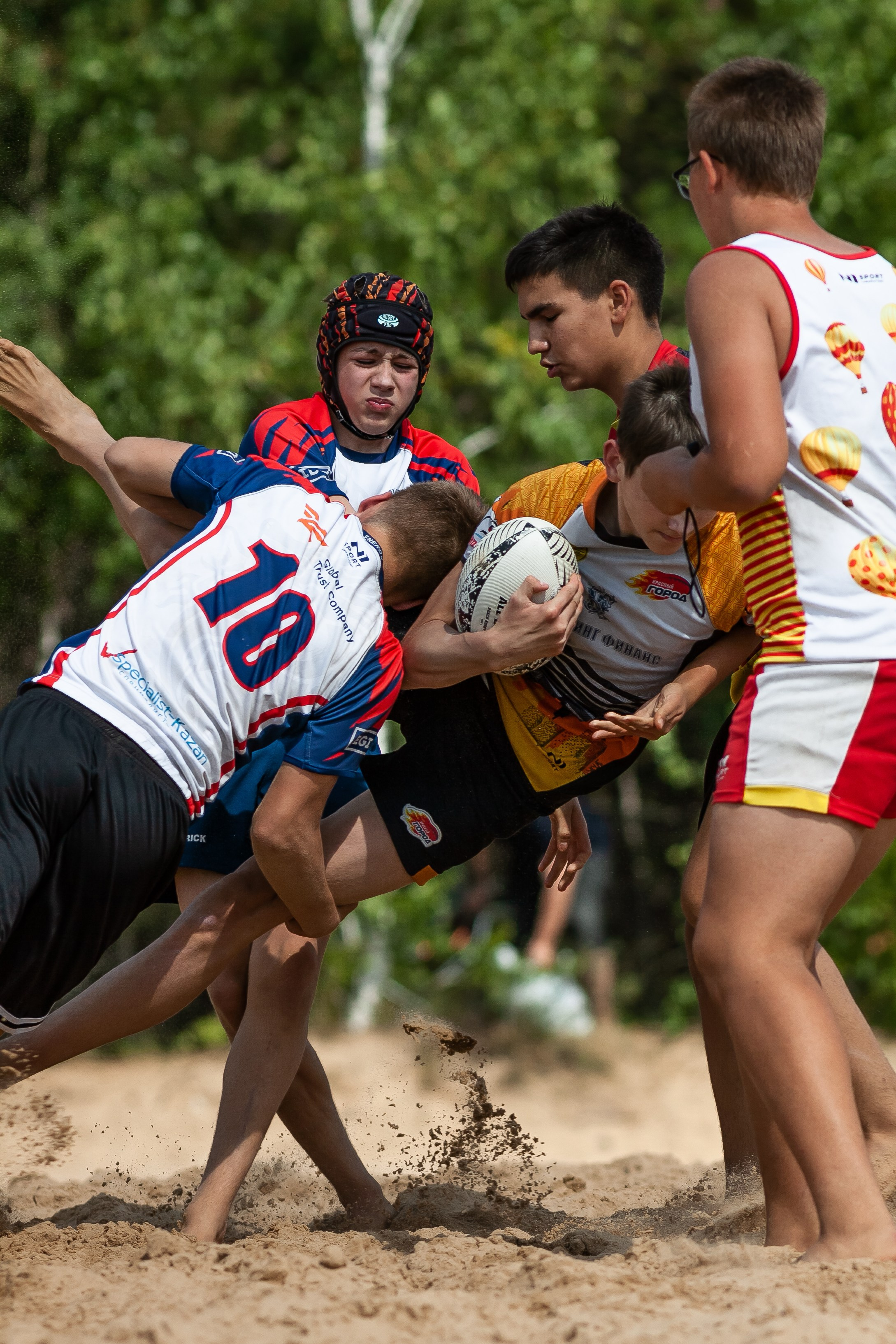 «Кубок «Молота» по пляжному Регби. Фотография