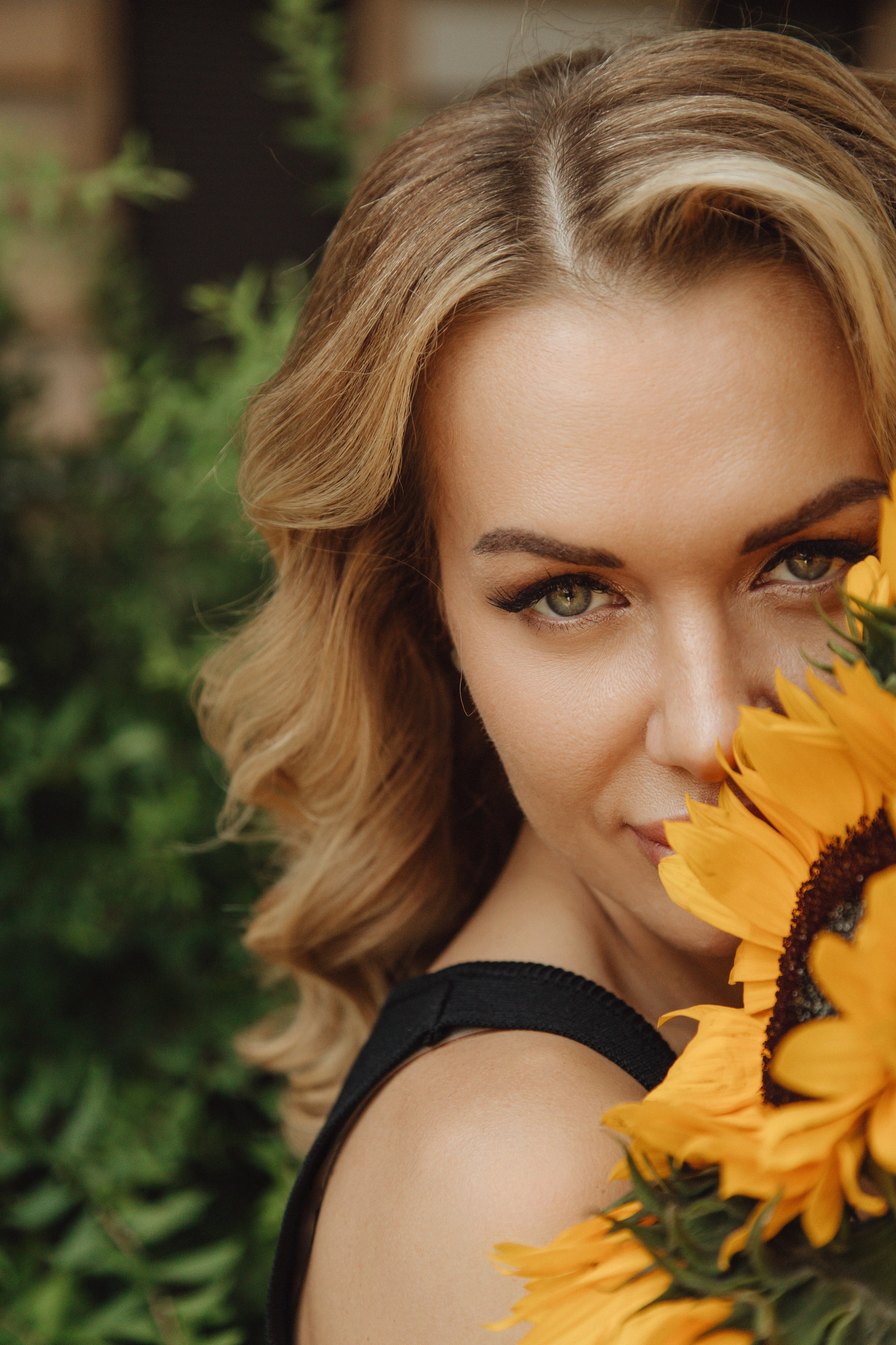 Олеся. Фотосессия на улице и в студии. Фотограф Ксения Третьякова, Санкт-Петербург