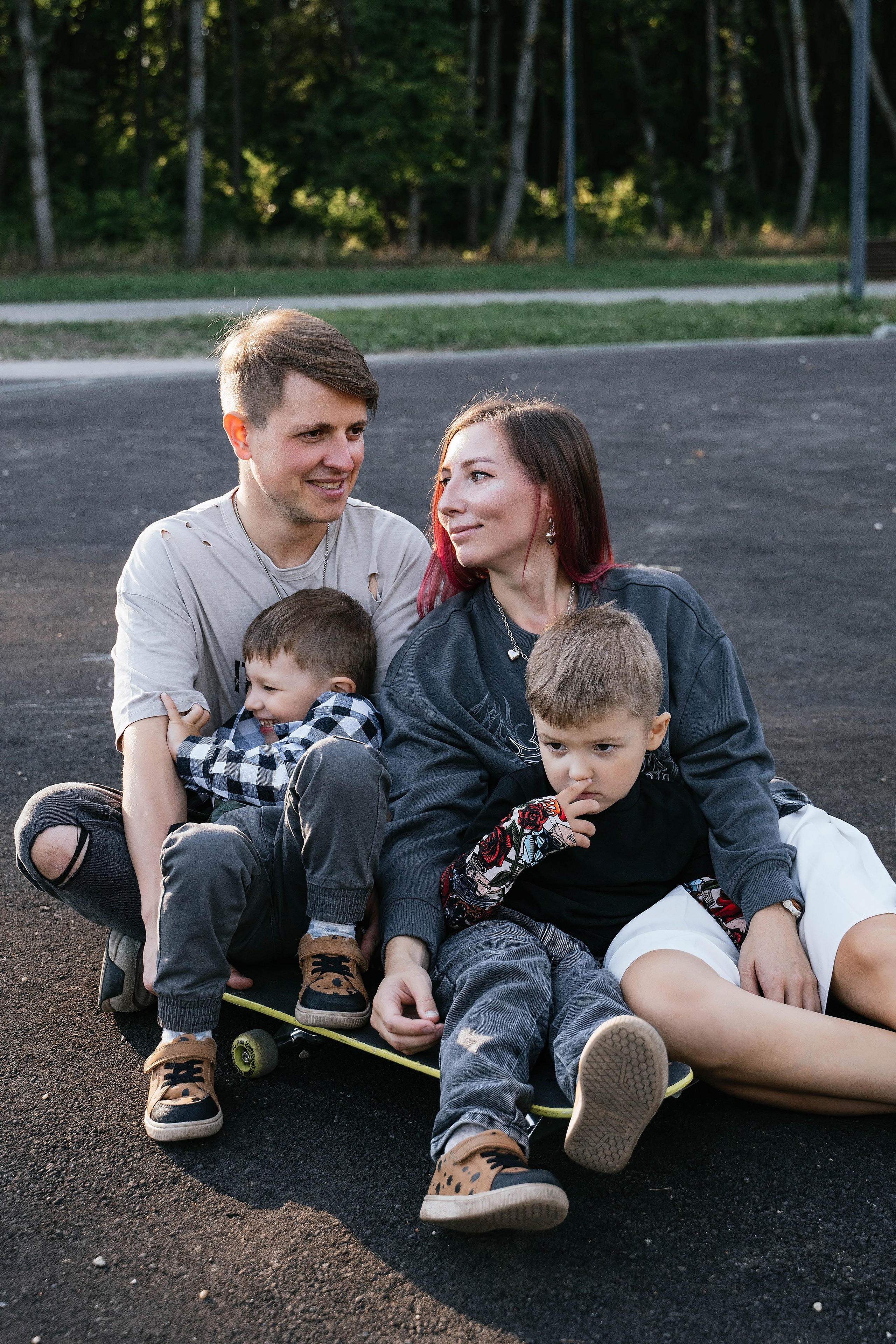 Ксюша, Артем, Марк и Герман. Свадебный, семейный фотограф в Рязани Лена Брант