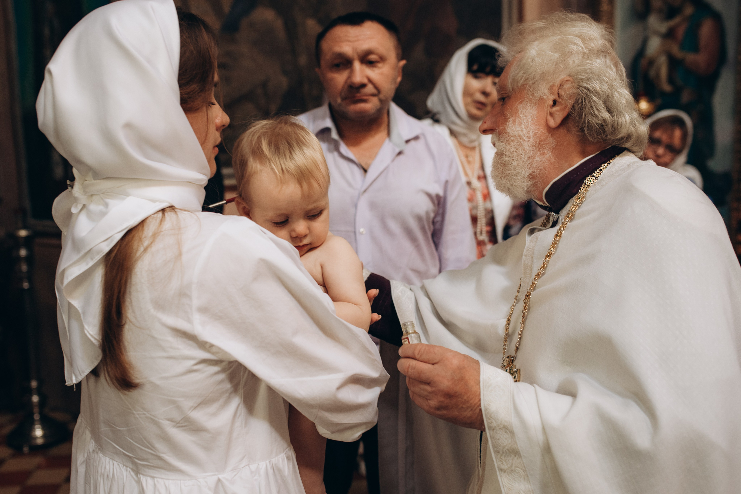 Крещение Христина. Семейный и домашний фотограф в Москве и МО Королева Валерия