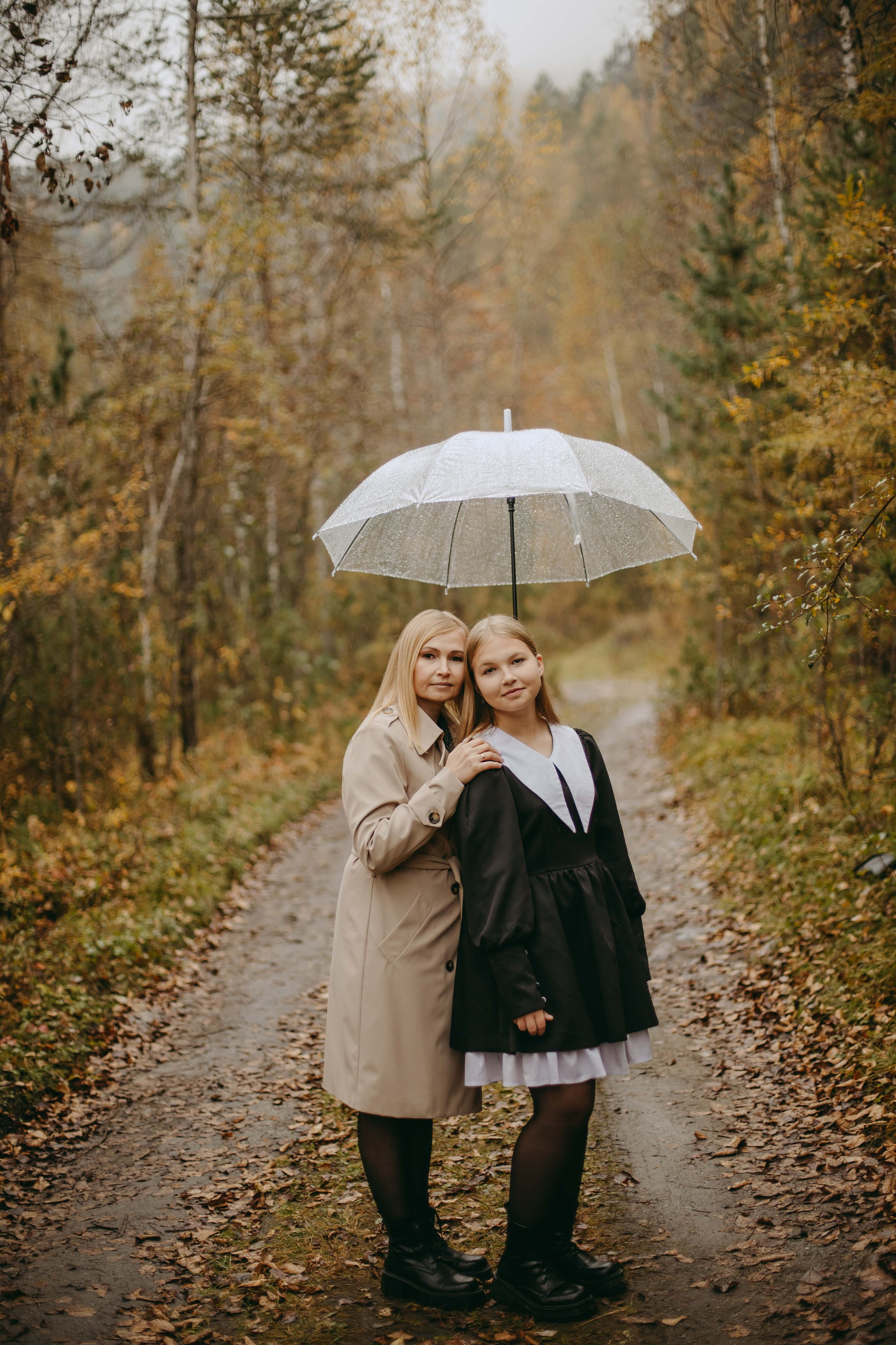 Осенняя история Саши и Дианы. Фотограф Наталья Кургина Слюдянка Иркутск