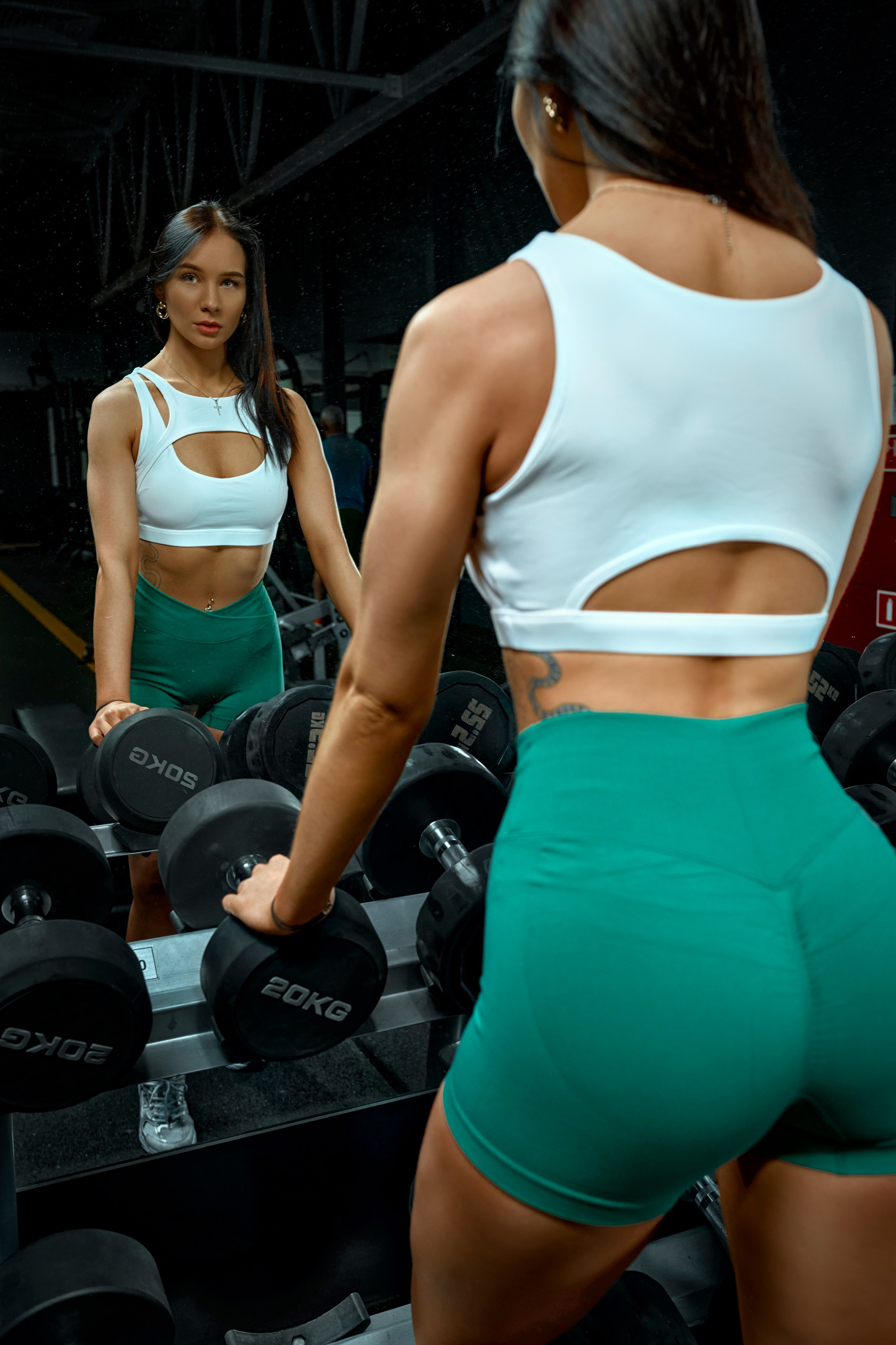 Фитнес фотосессия для Кристины в Fitness House, Санкт Петербург. Спортивный фитнес фотограф-видеограф Алексей Нестеров