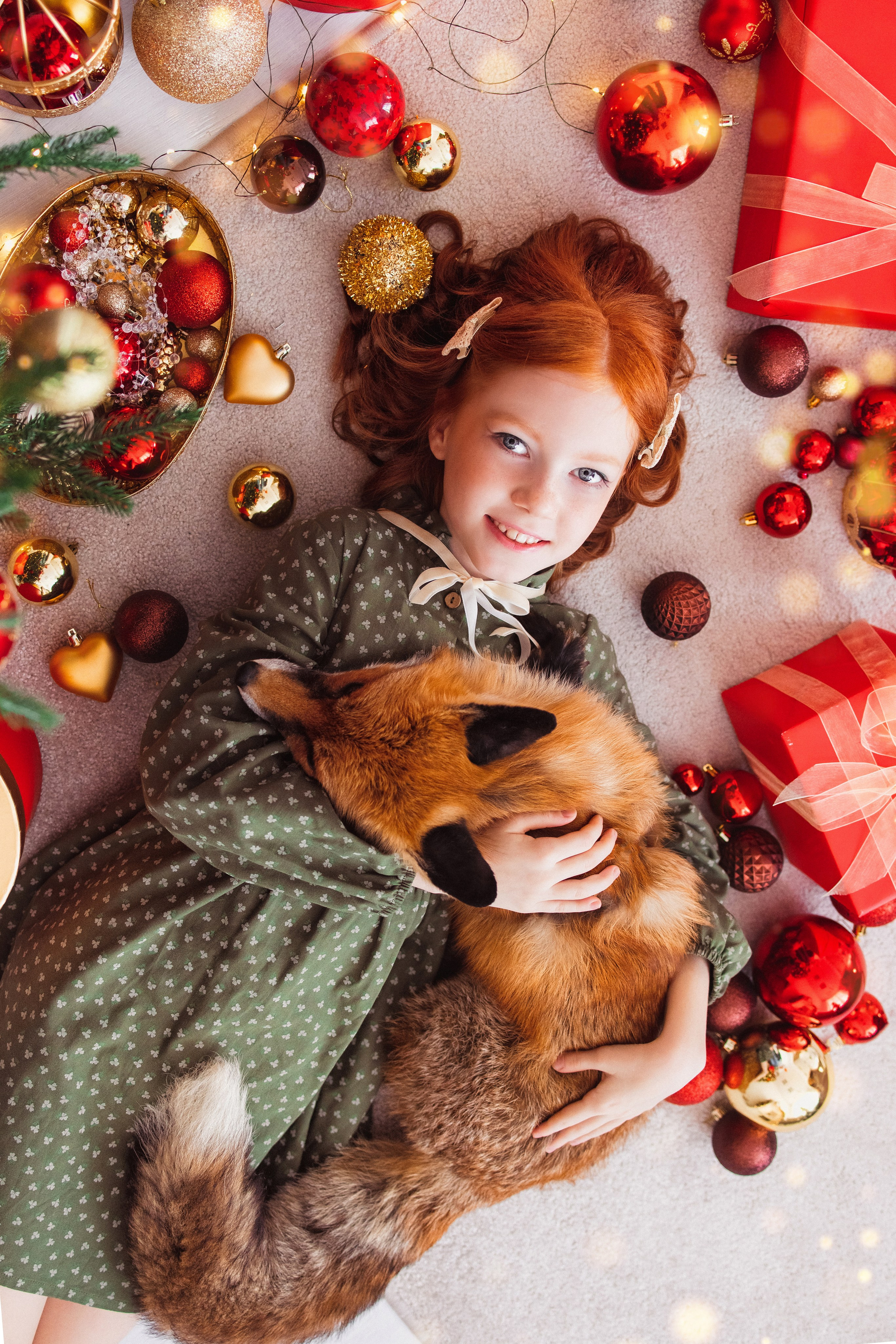 Фотостудия «Мастерская», с лисом. Семейный и детский фотограф в Краснодаре Анна Трашкова