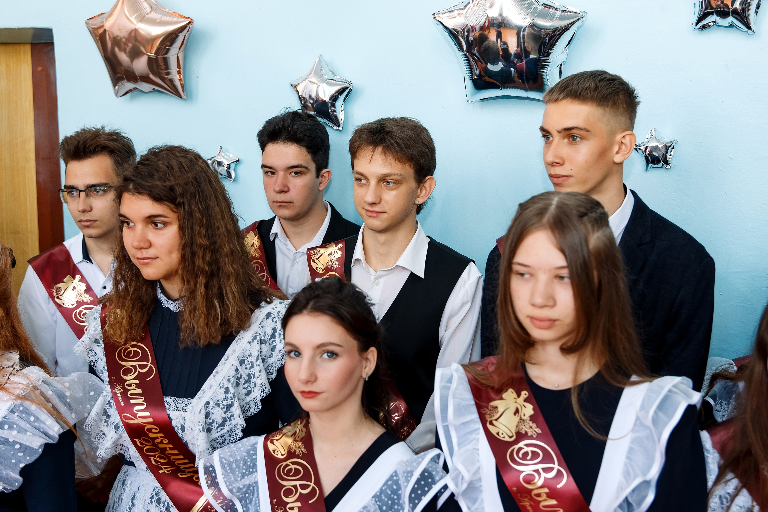 11 класс Последний звонок. Фотограф Любовь Корниенко, Примоский край