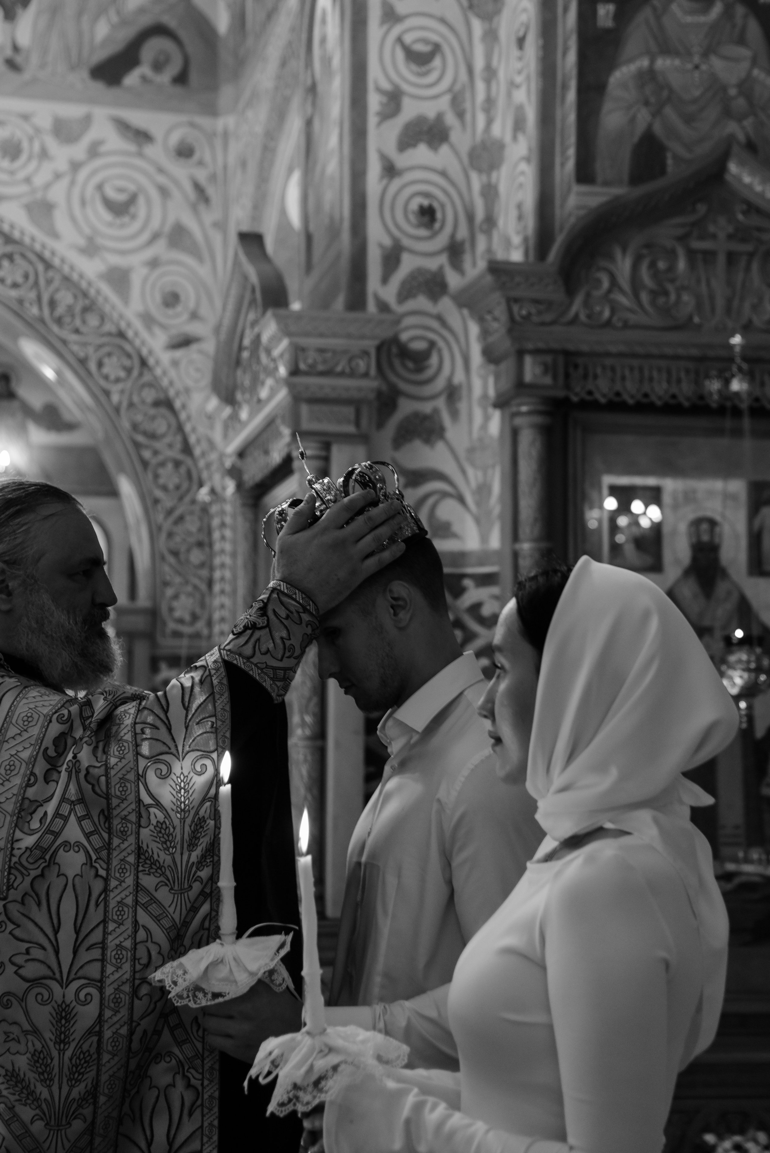 Венчание в Храме Новомучеников и Исповедников Российских. Фотограф Лола Волна, город Москва