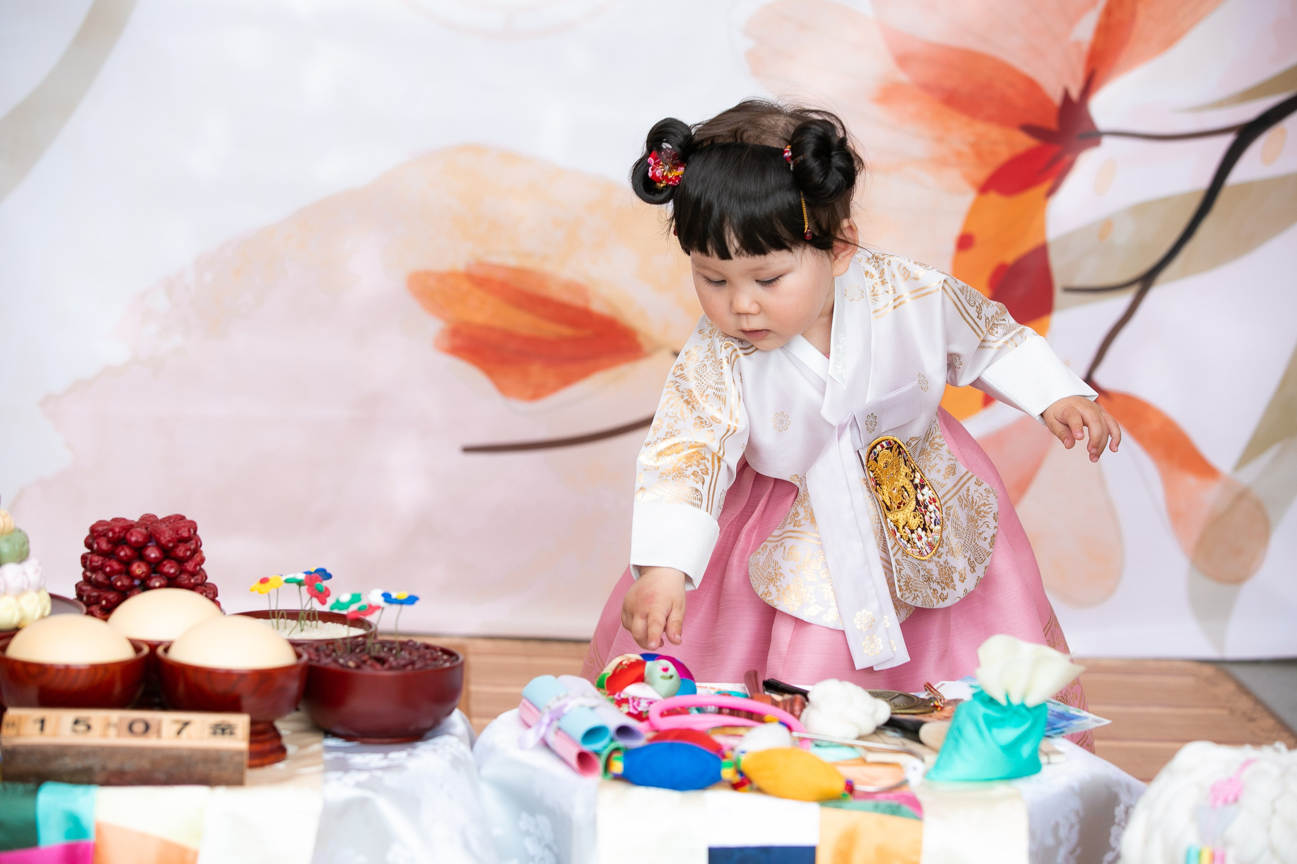 첫돌 Утренняя церемония (малыши). «Инбок» Фото студия