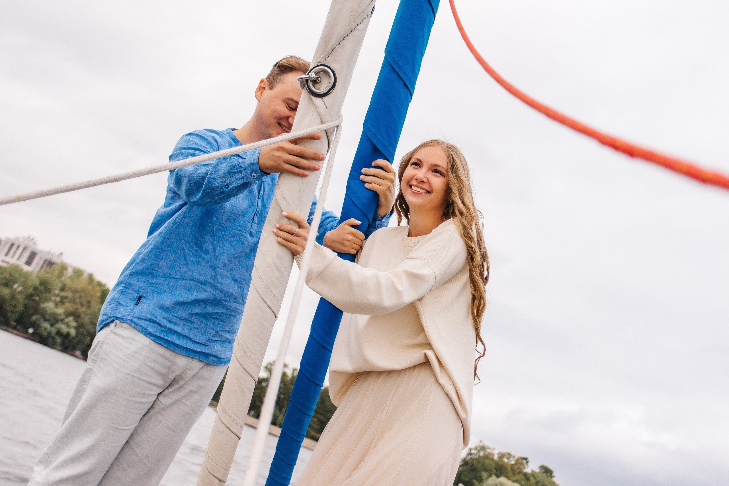 Прогулка на яхте. Фотограф в Санкт-Петербурге Юлия Ласкари