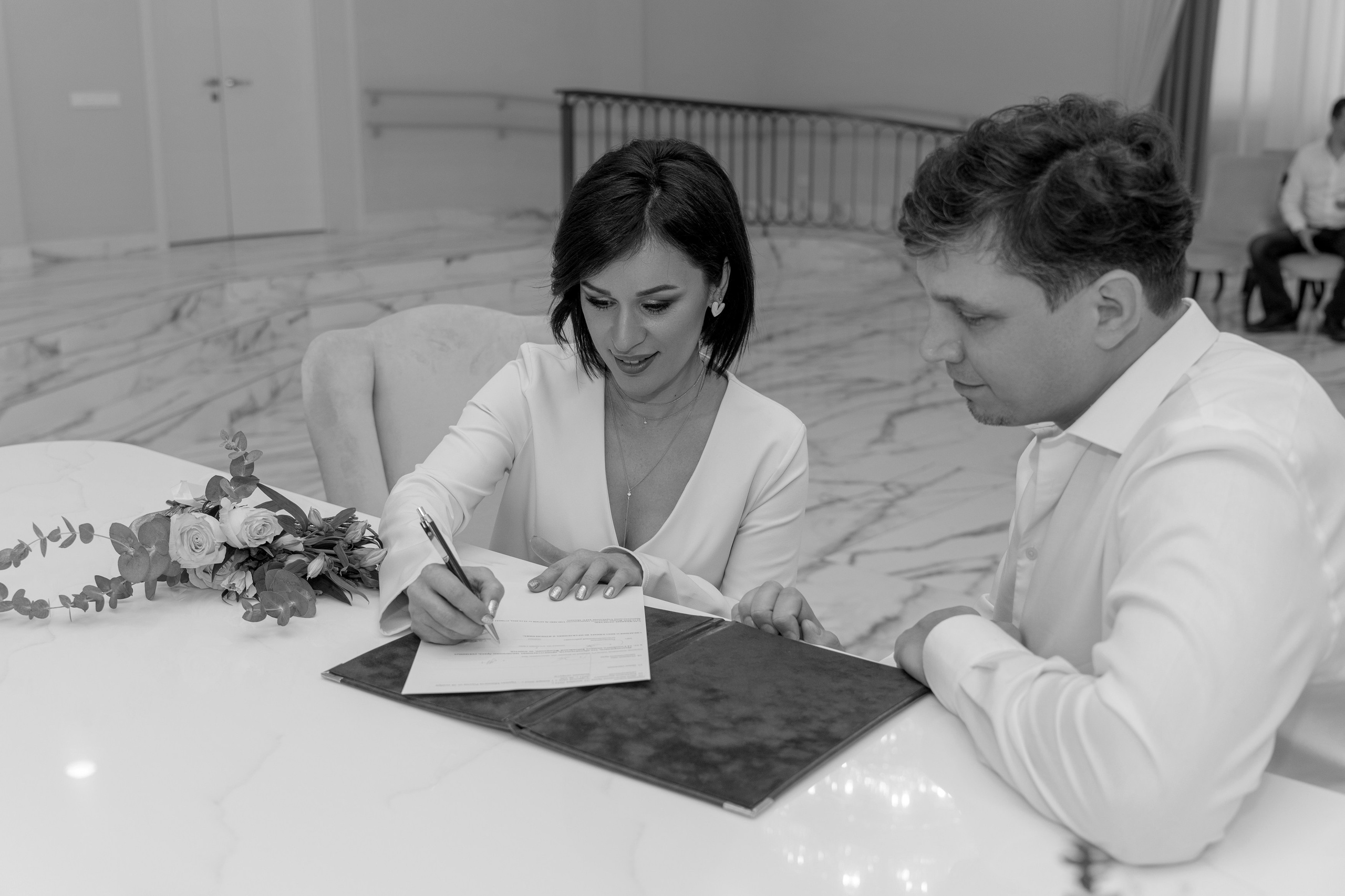 Фотосессия в загсе. Портретный фотограф Олеся Владимирова в Москве