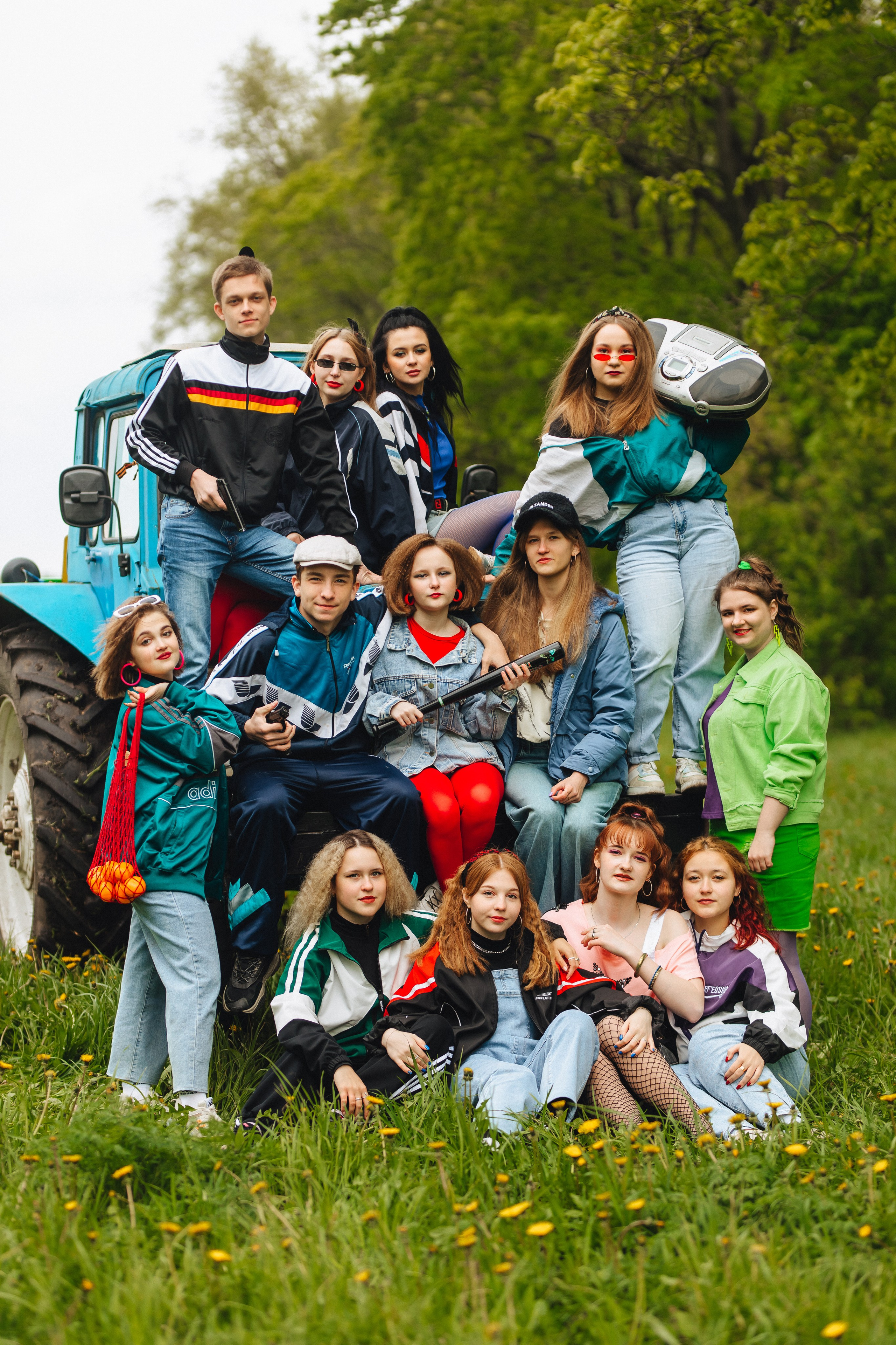 Синий трактор. Свадебный и семейный фотограф в Туле и области Маша Костина