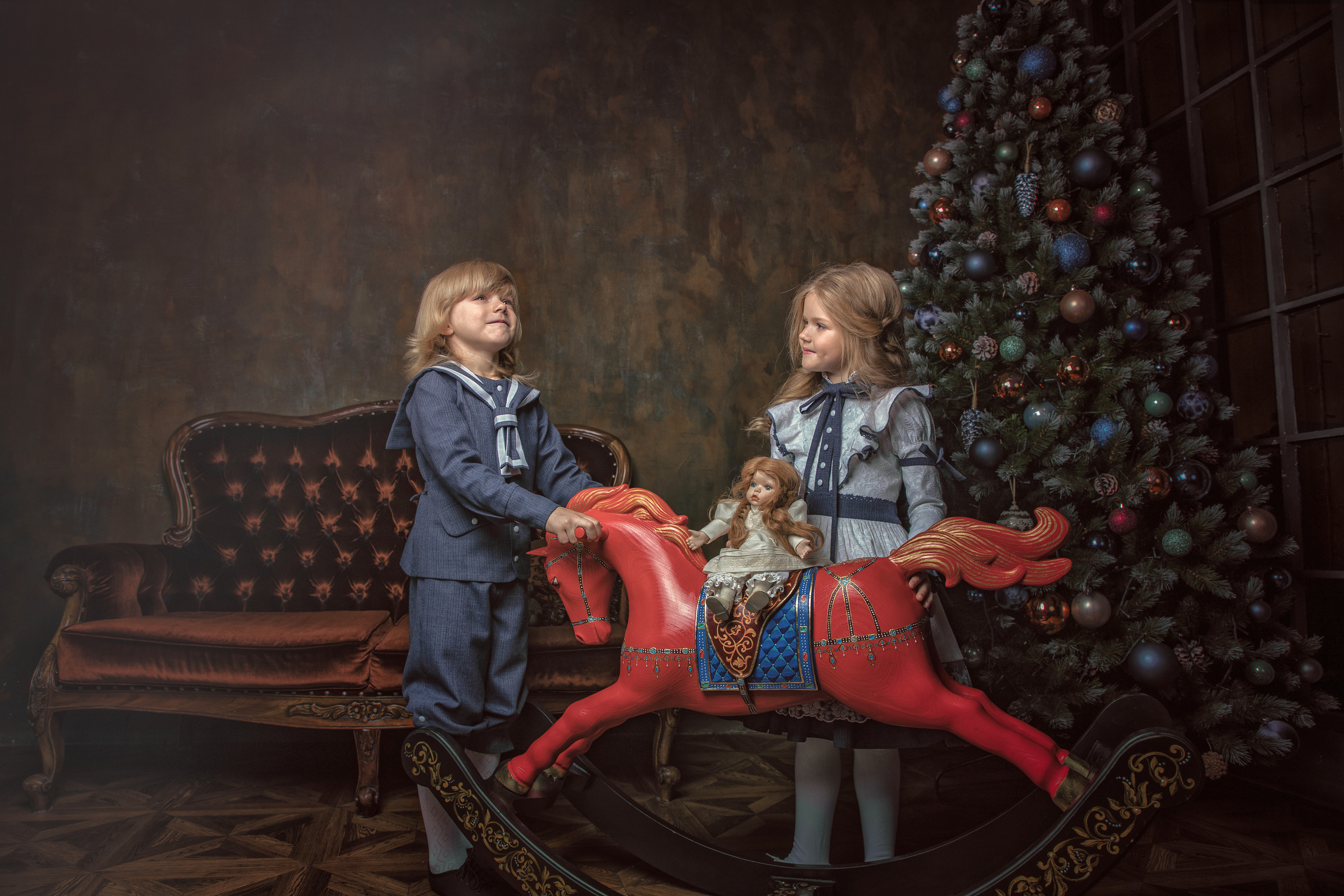 Рождество, сказочная фотосессия, топ-фотограф москва,  царицынская игрушка